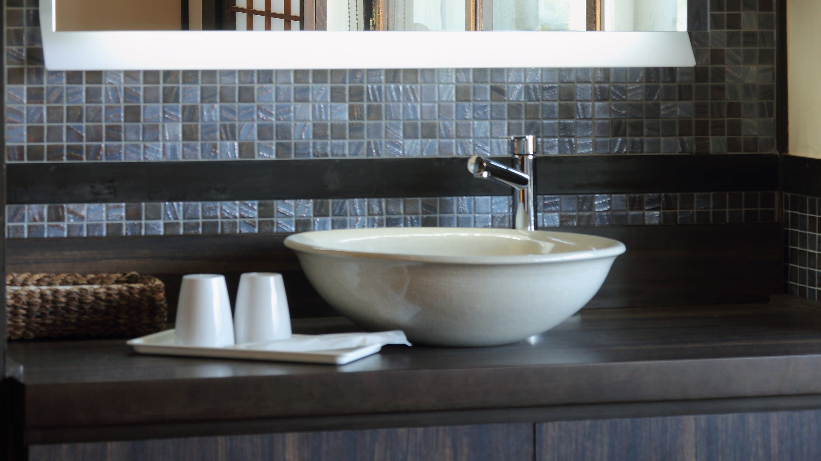[Wood Fragrance] Washstand