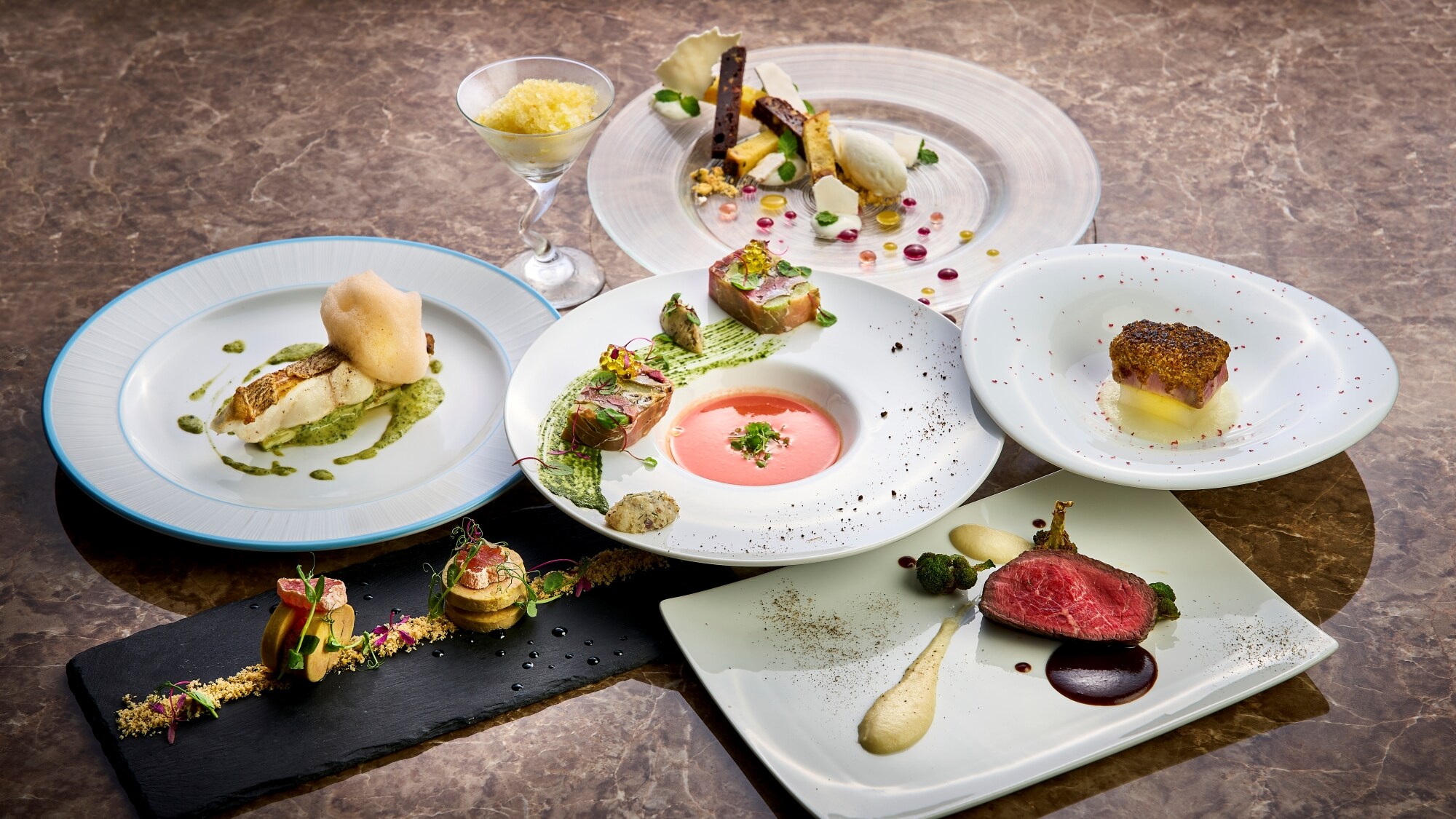 [อาหารเย็น] คอร์สมาตรฐาน (ภาพ)