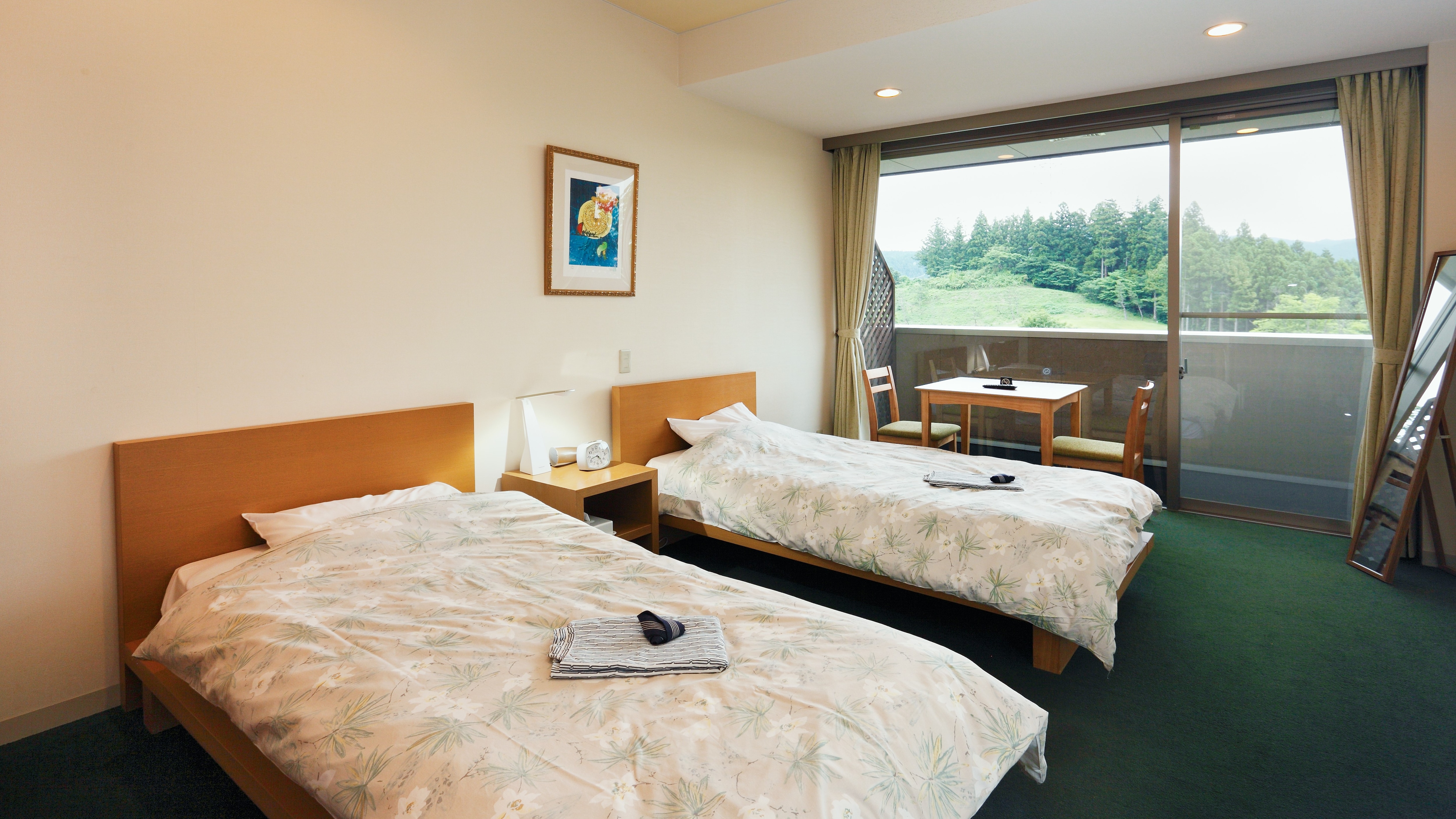 An example of a twin room