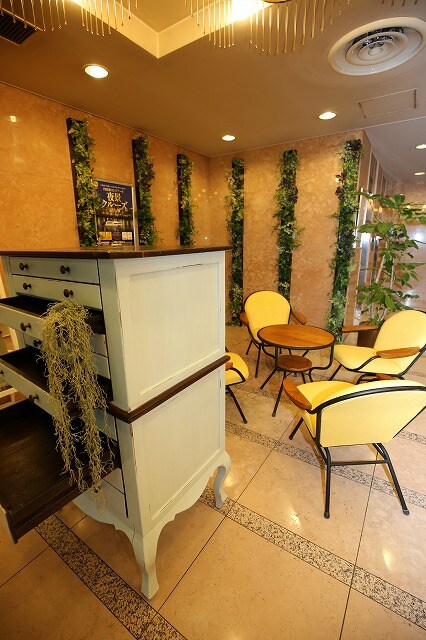 Hotel lobby