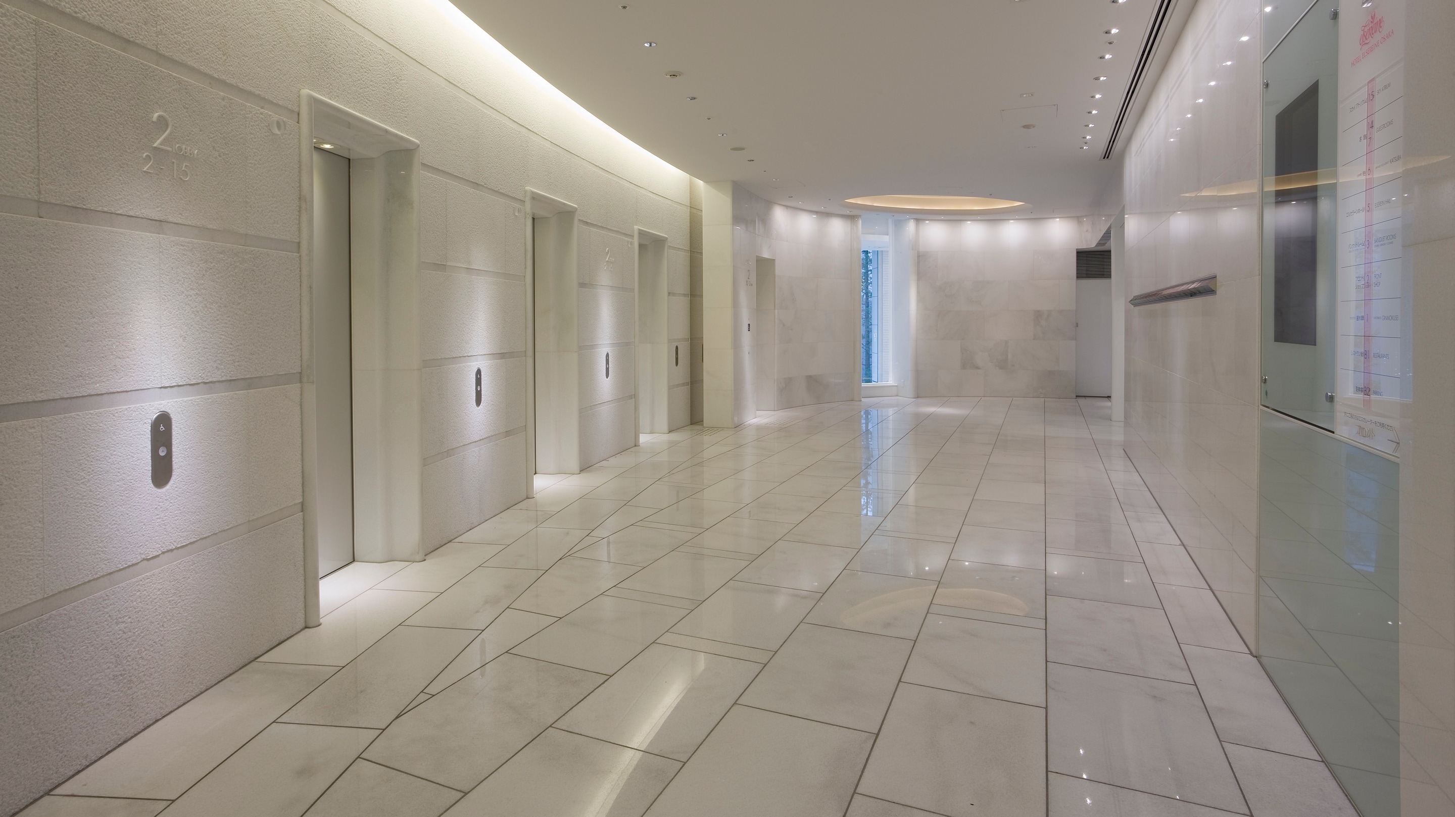 □ 2nd floor elevator hall