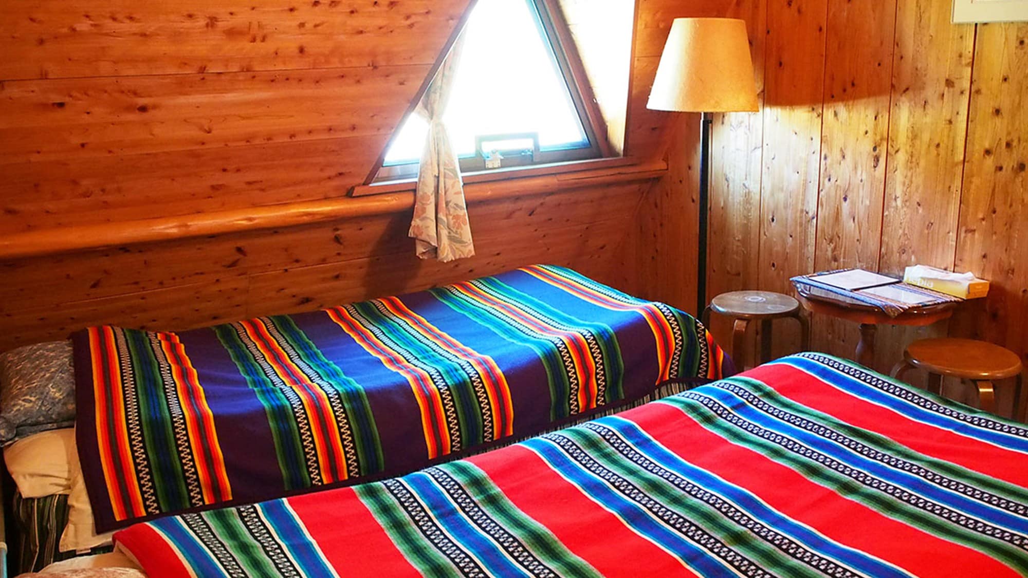 ・[Yellowstone] A room that will soothe you with cute patchwork and the warmth of wood