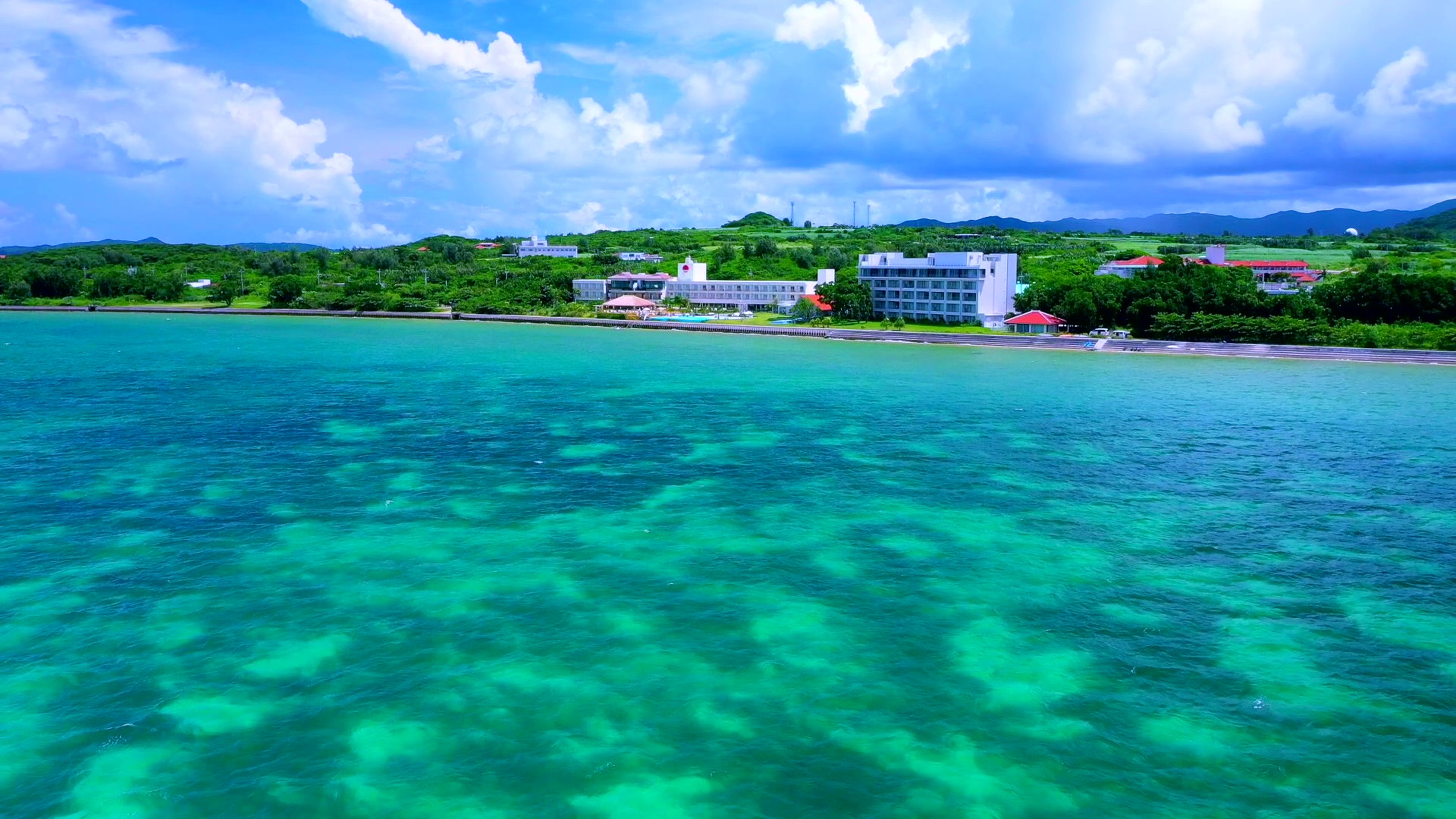 Enjoy marine activities in the sea in front of you in the summer