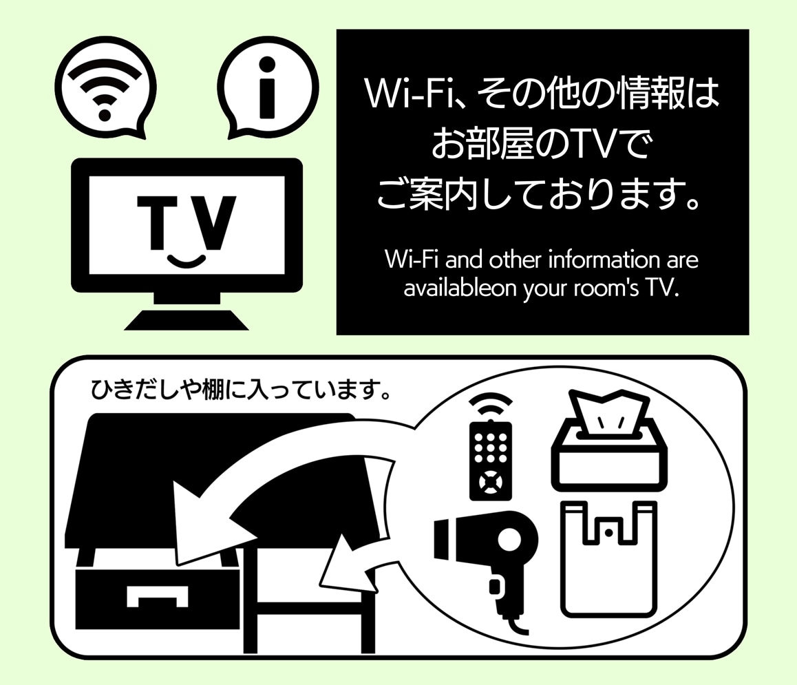 请参阅电视指南和抽屉。