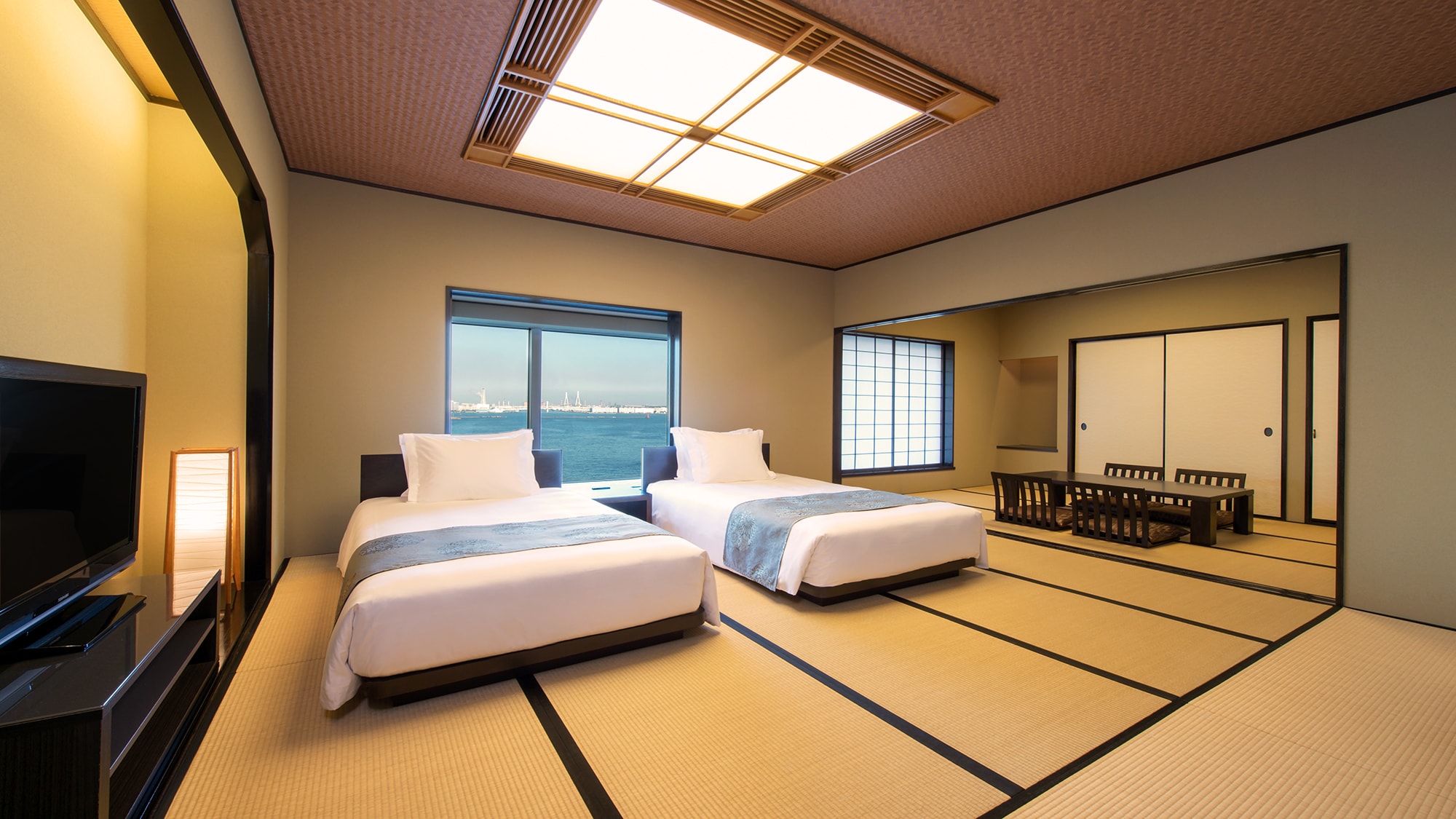 An example of a Japanese-style suite