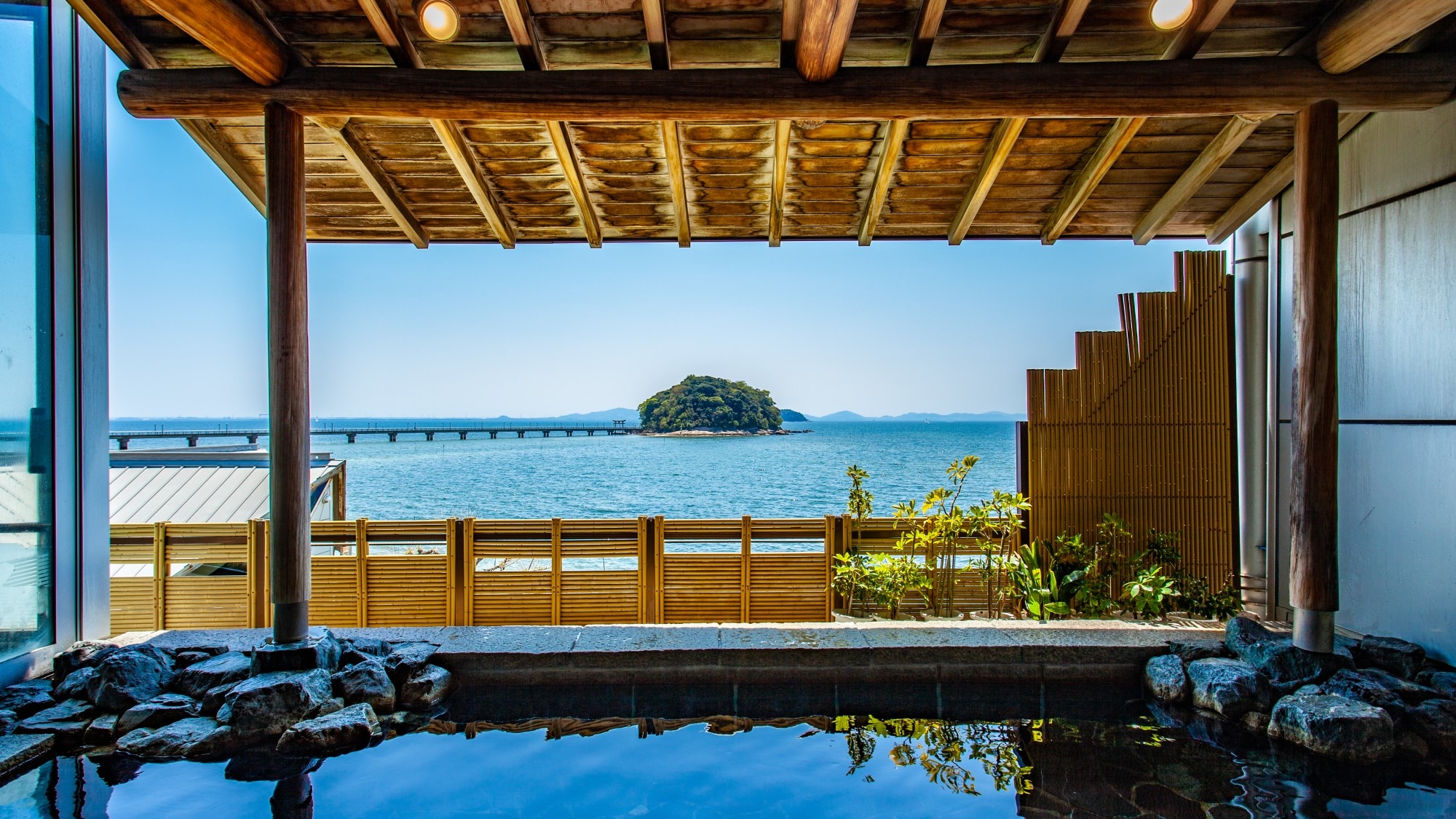 ～男性露天風呂　きららの湯～