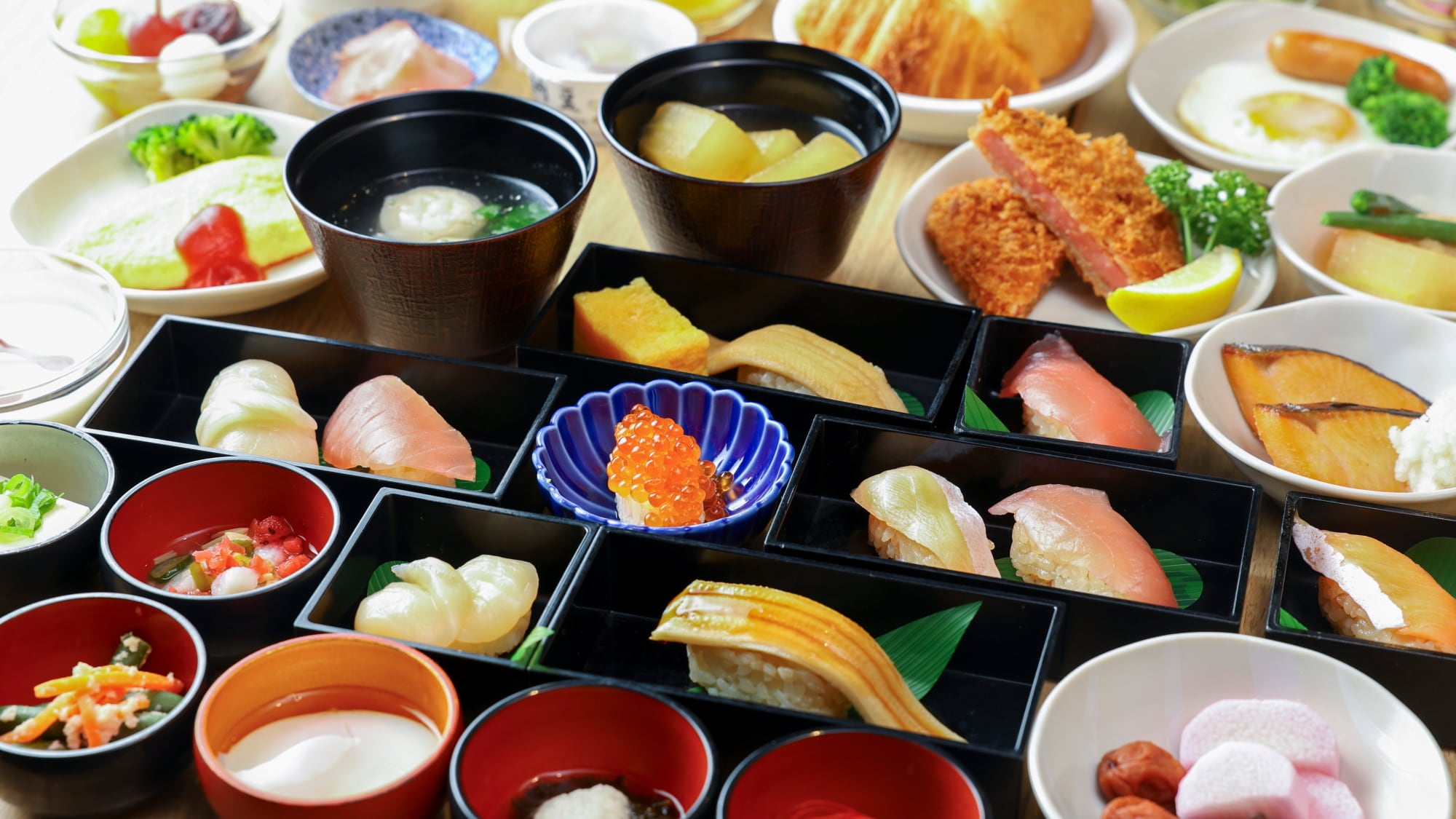 ◆早餐【食物布局】