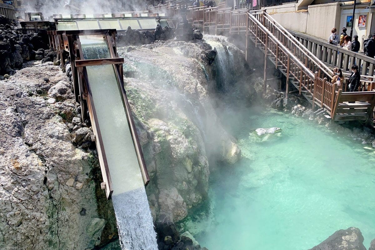 Hot spring water