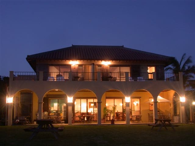 Penginapan saat senja