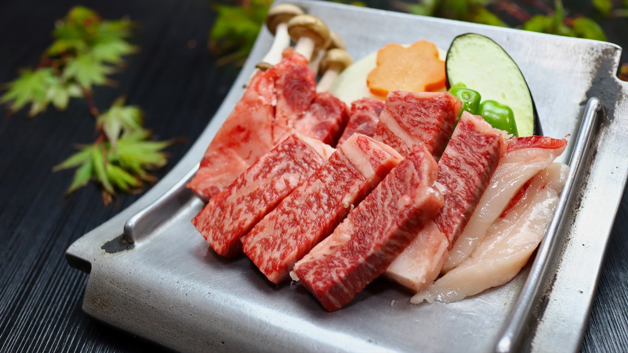Dinner: Specially selected Wagyu beef guaranteed to be A4 rank or higher / Example