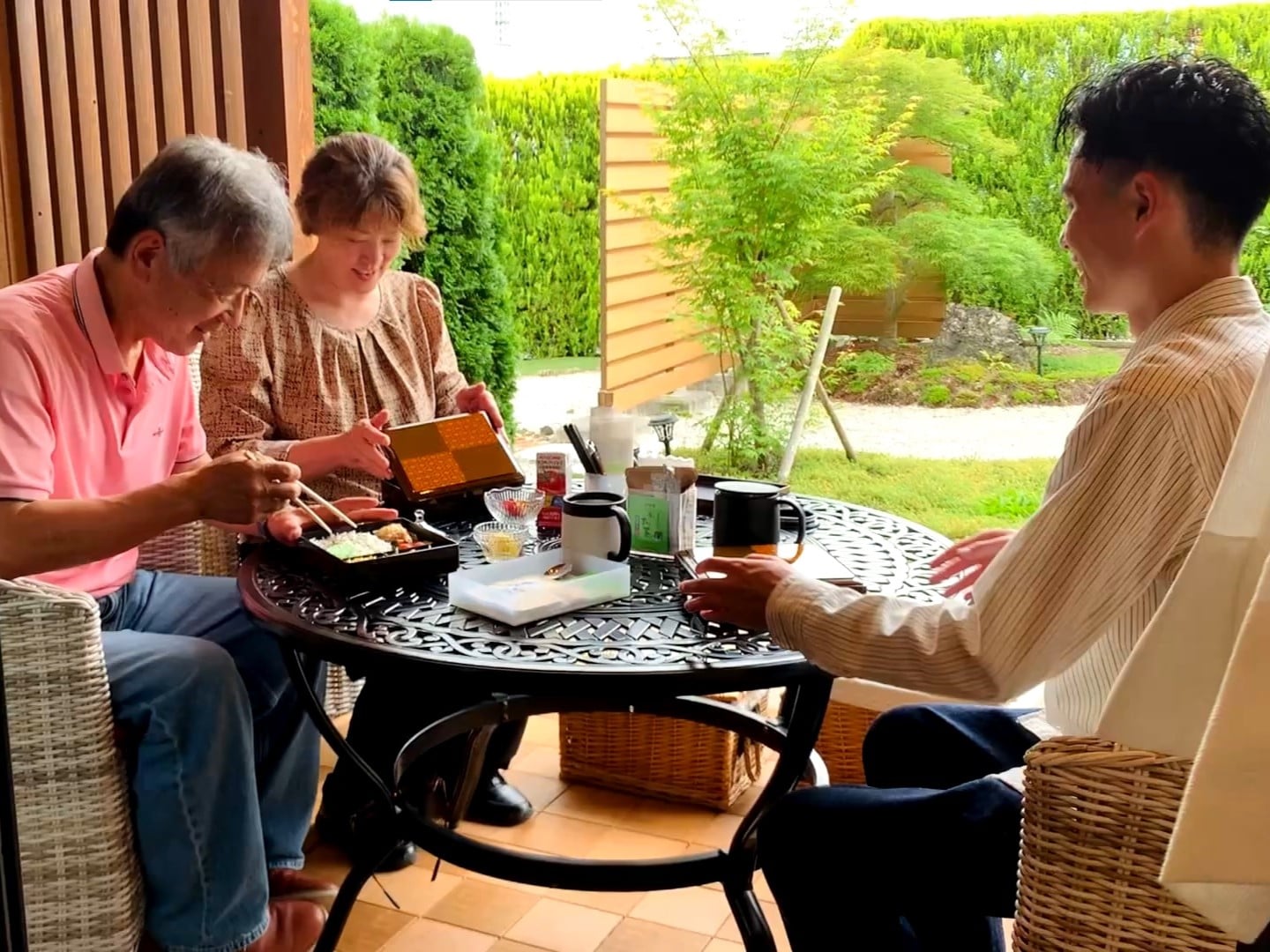 Breakfast on the terrace