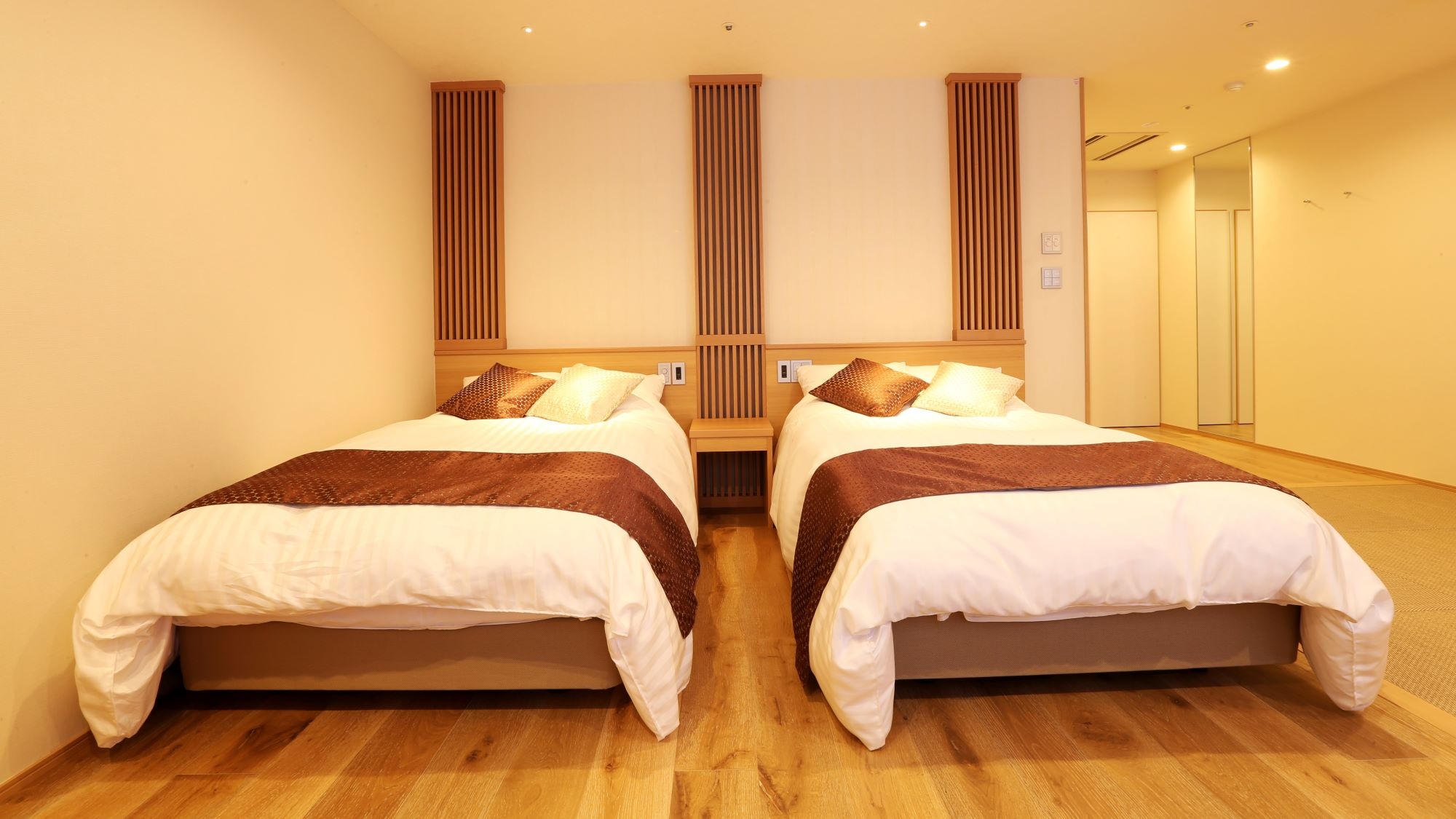 Main guest hall/comfort Japanese-Western room *Example