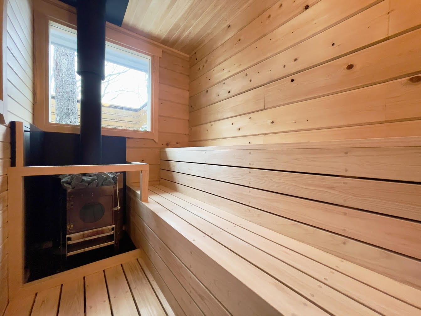[Log Premium with sauna and open-air bath] Harmonia Sauna