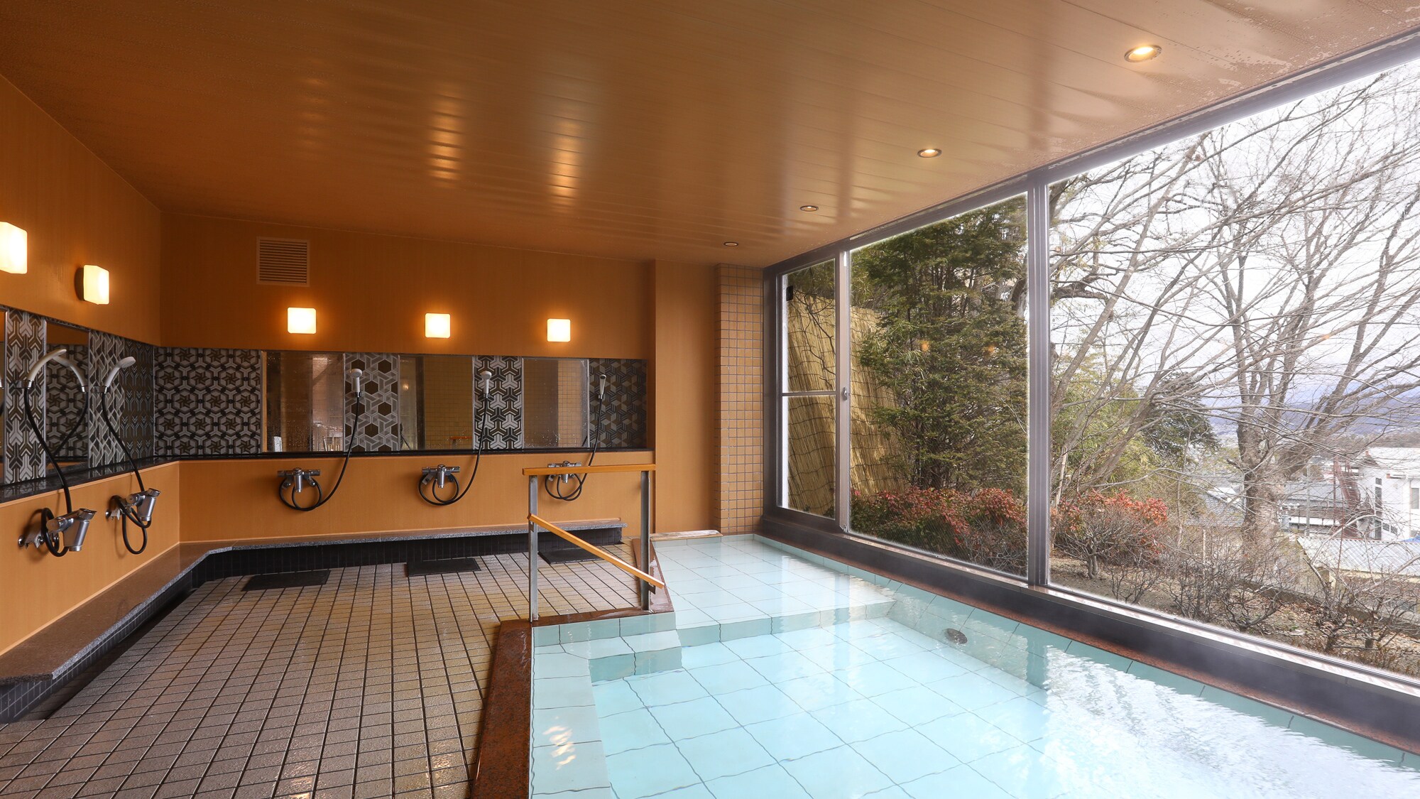 Large communal bath