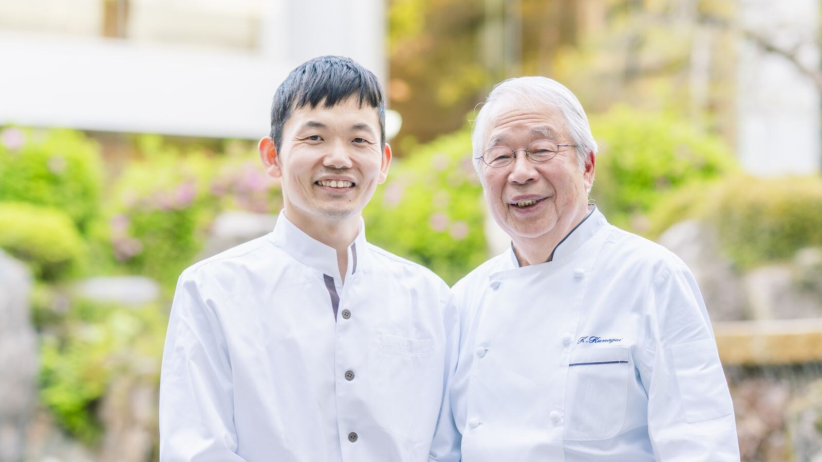 Monsieur Kihachi Kumagai, one of Japan's leading chefs and the hotel's culinary advisor