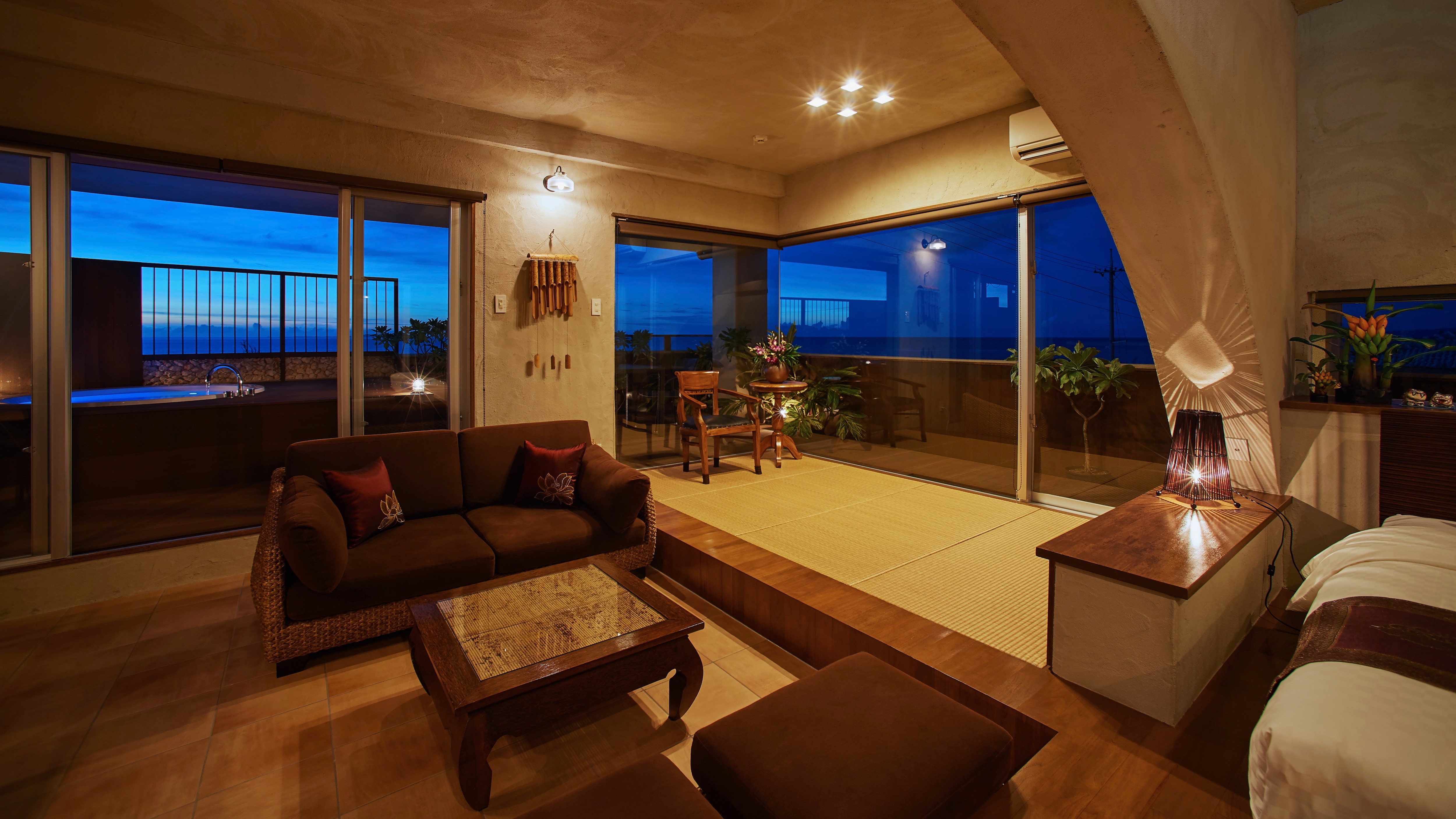 Blue Hour (indoors)