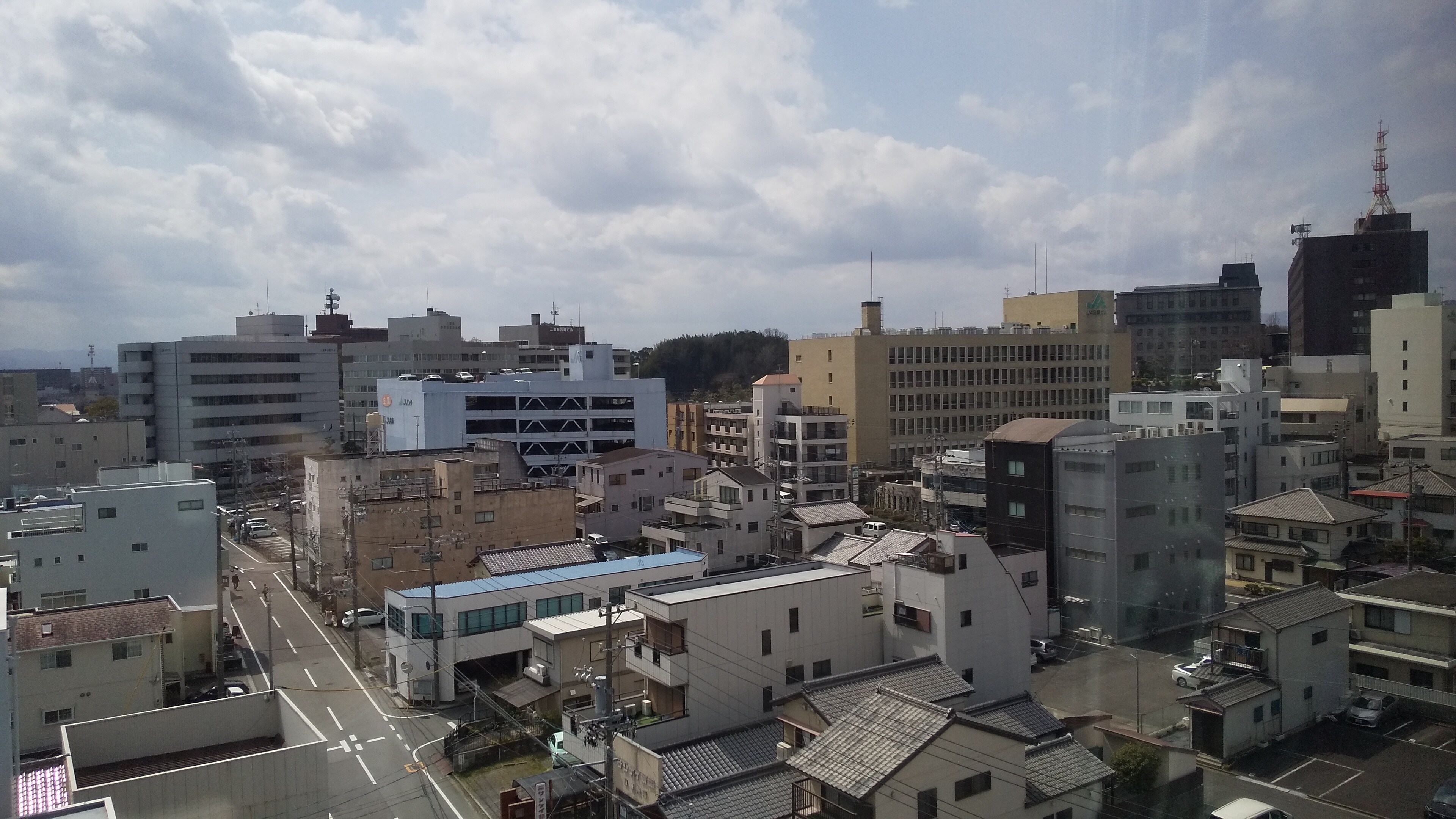 从楼上看