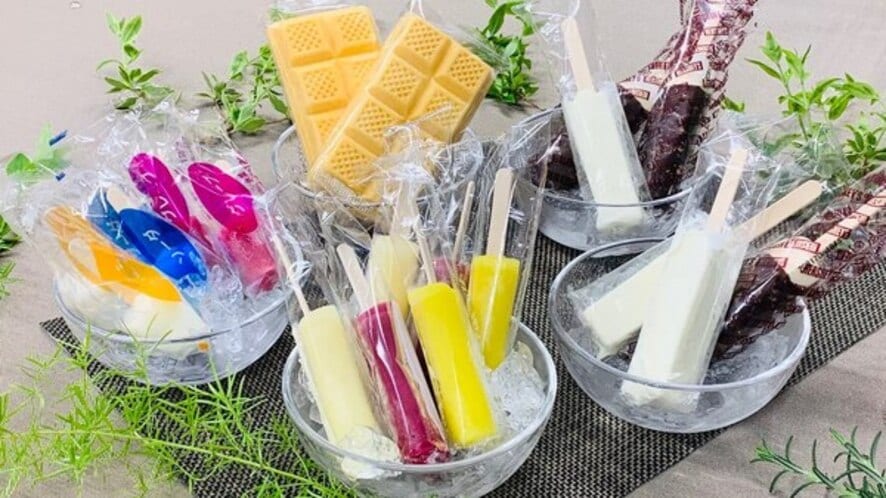 ◆Limited time offer: Free popsicle from 3pm to 1am (add chocolate bar & monaka♪)