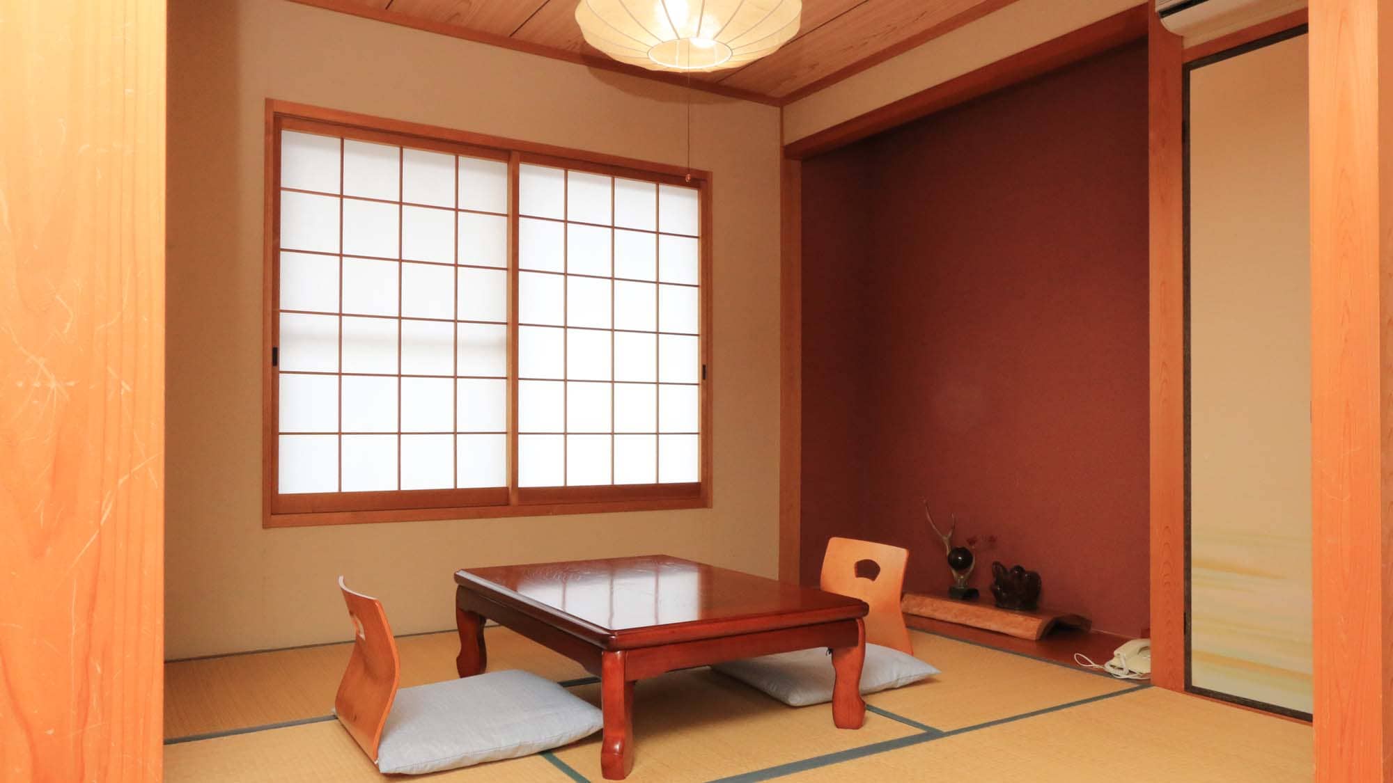 <Kamar bergaya Jepang-Barat> Kamar bergaya Jepang 5 tatami, kamar tidur semi-double (dengan toilet)