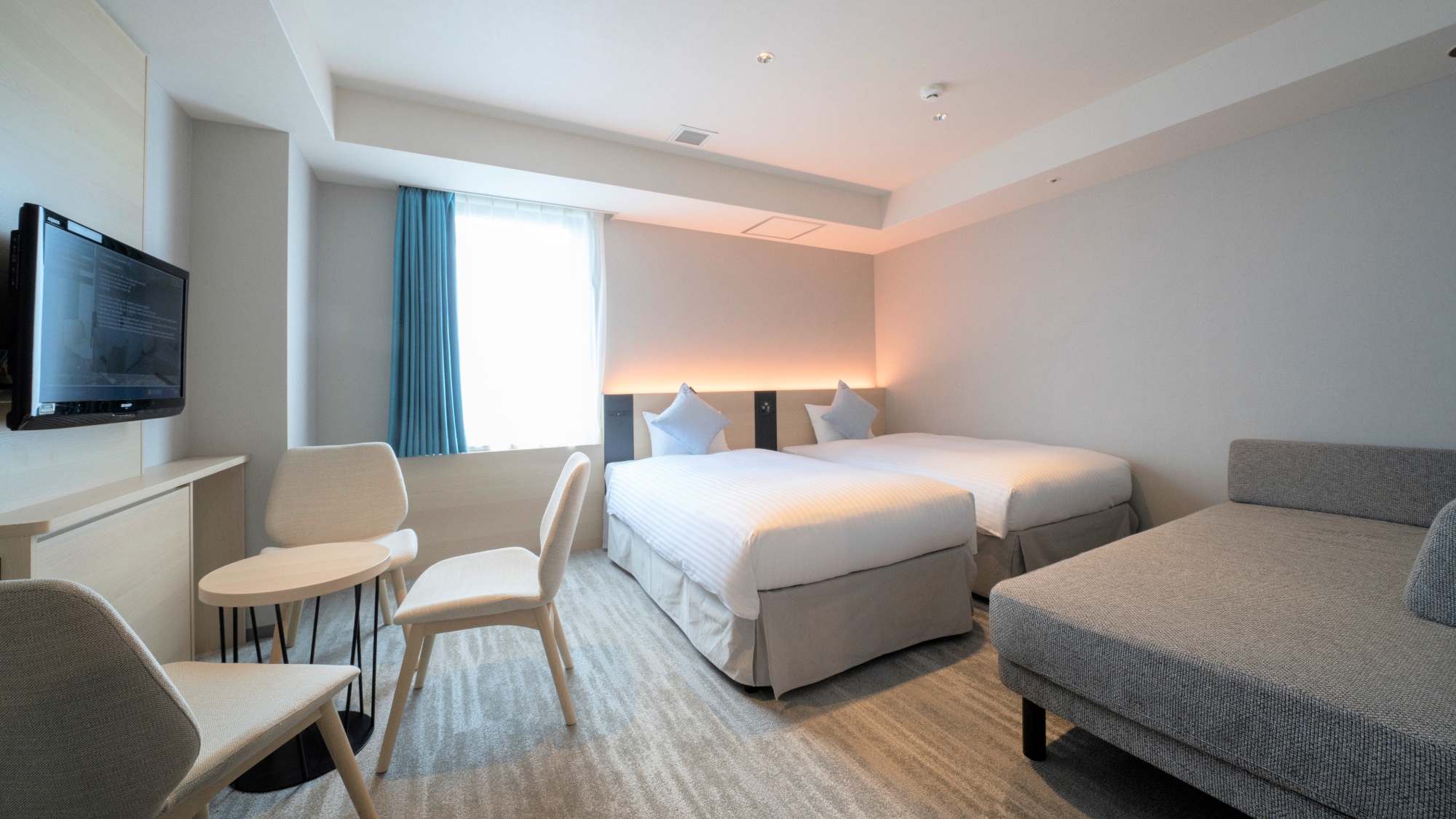 ◇高级双床房（禁烟、2张席梦思床）