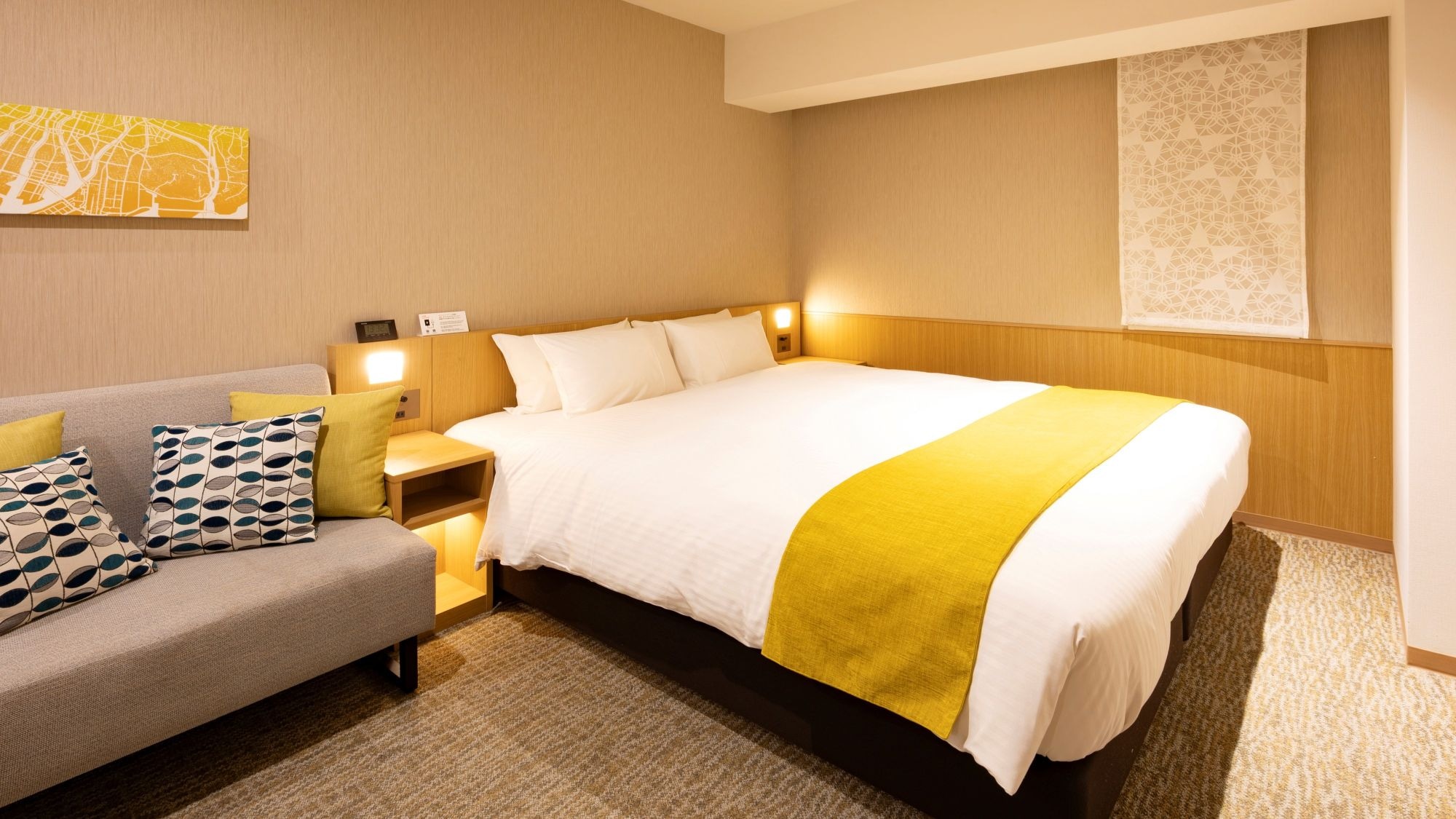 [Intergate King Room] 20 sq m | Bed 180x200cm | Unit bathroom