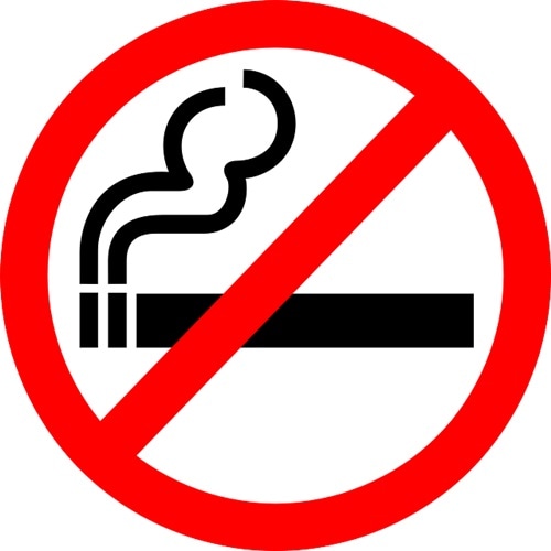 No smoking mark
