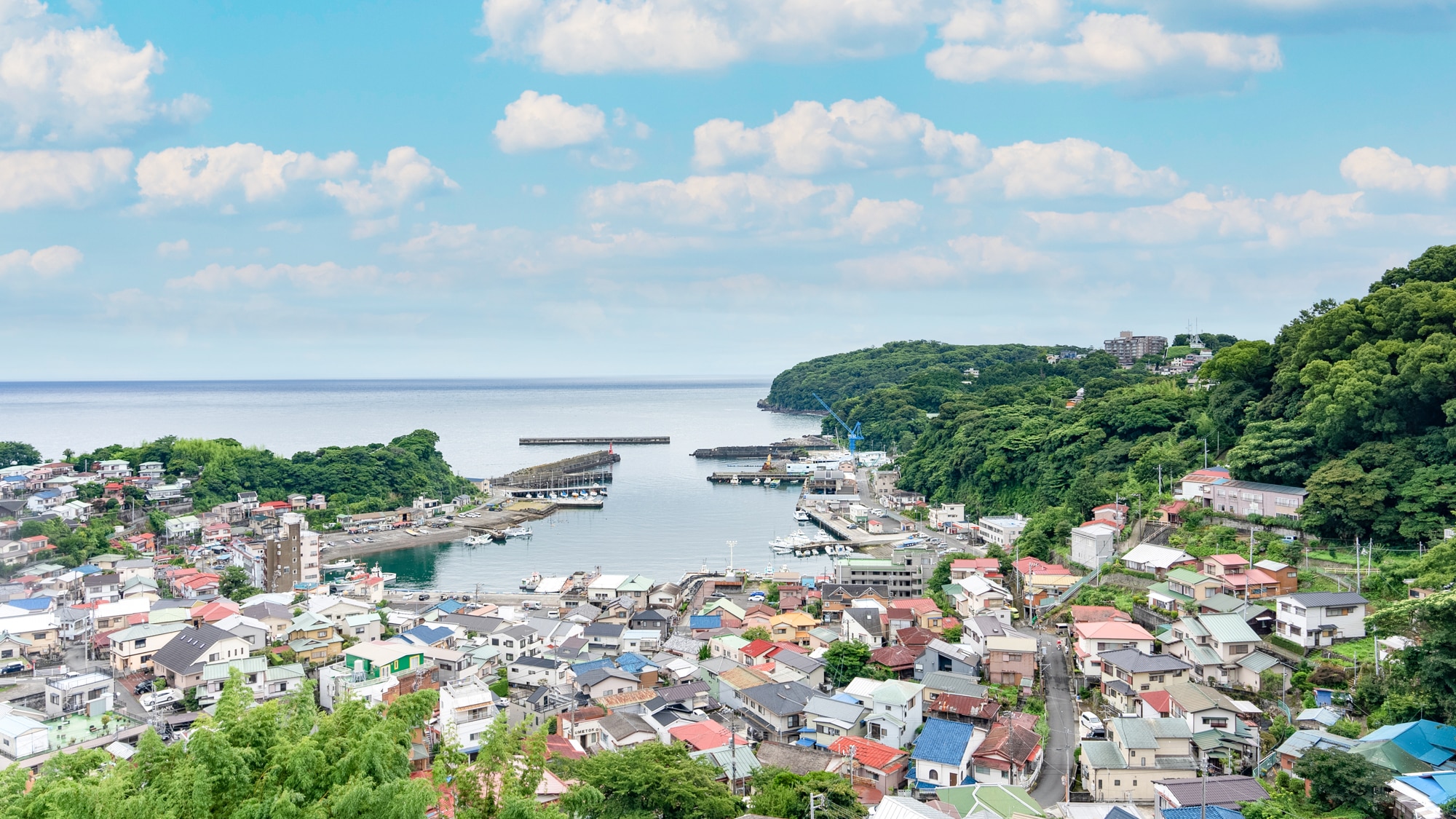 View from the accommodation