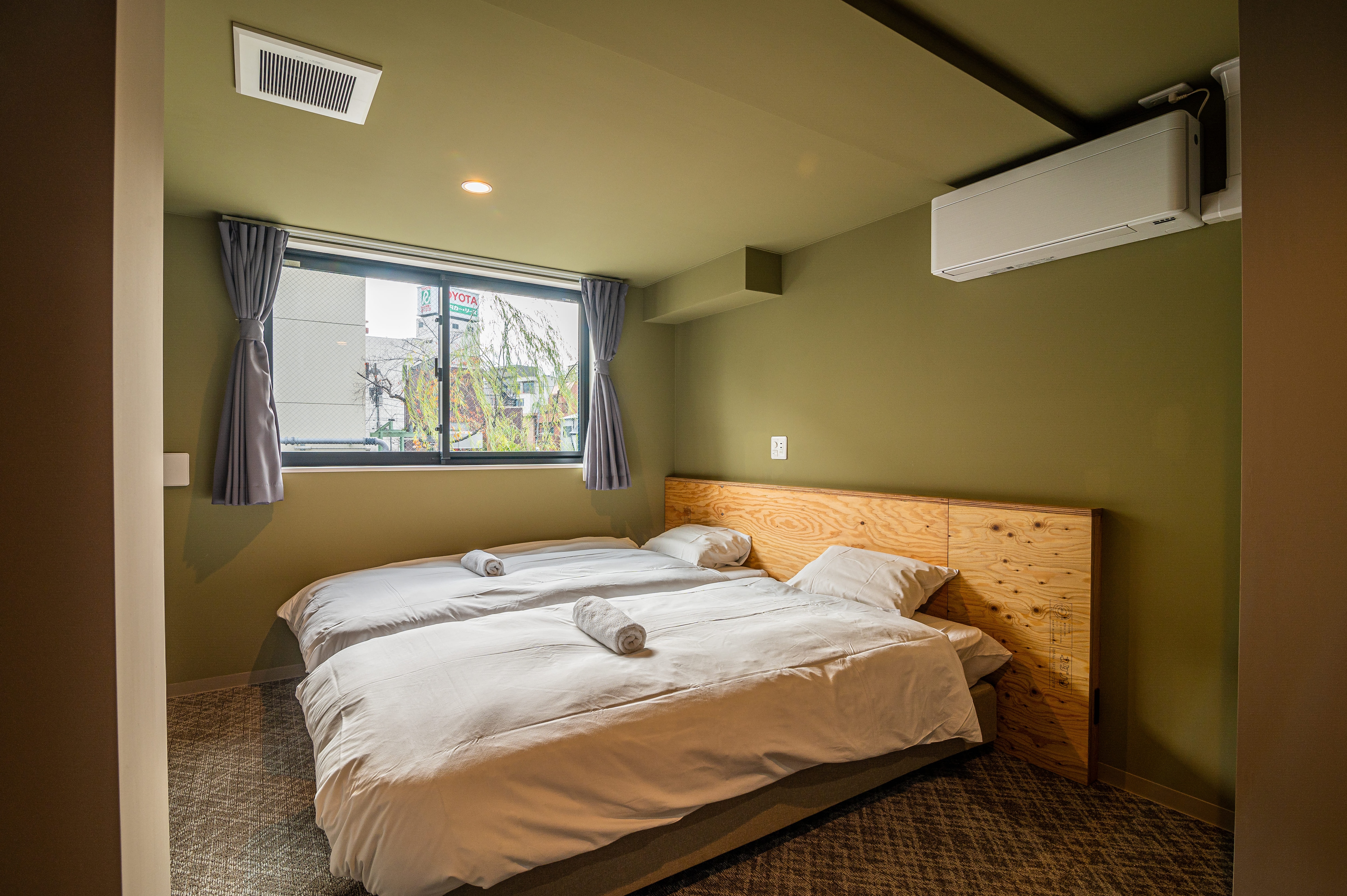 Private room (twin bed)