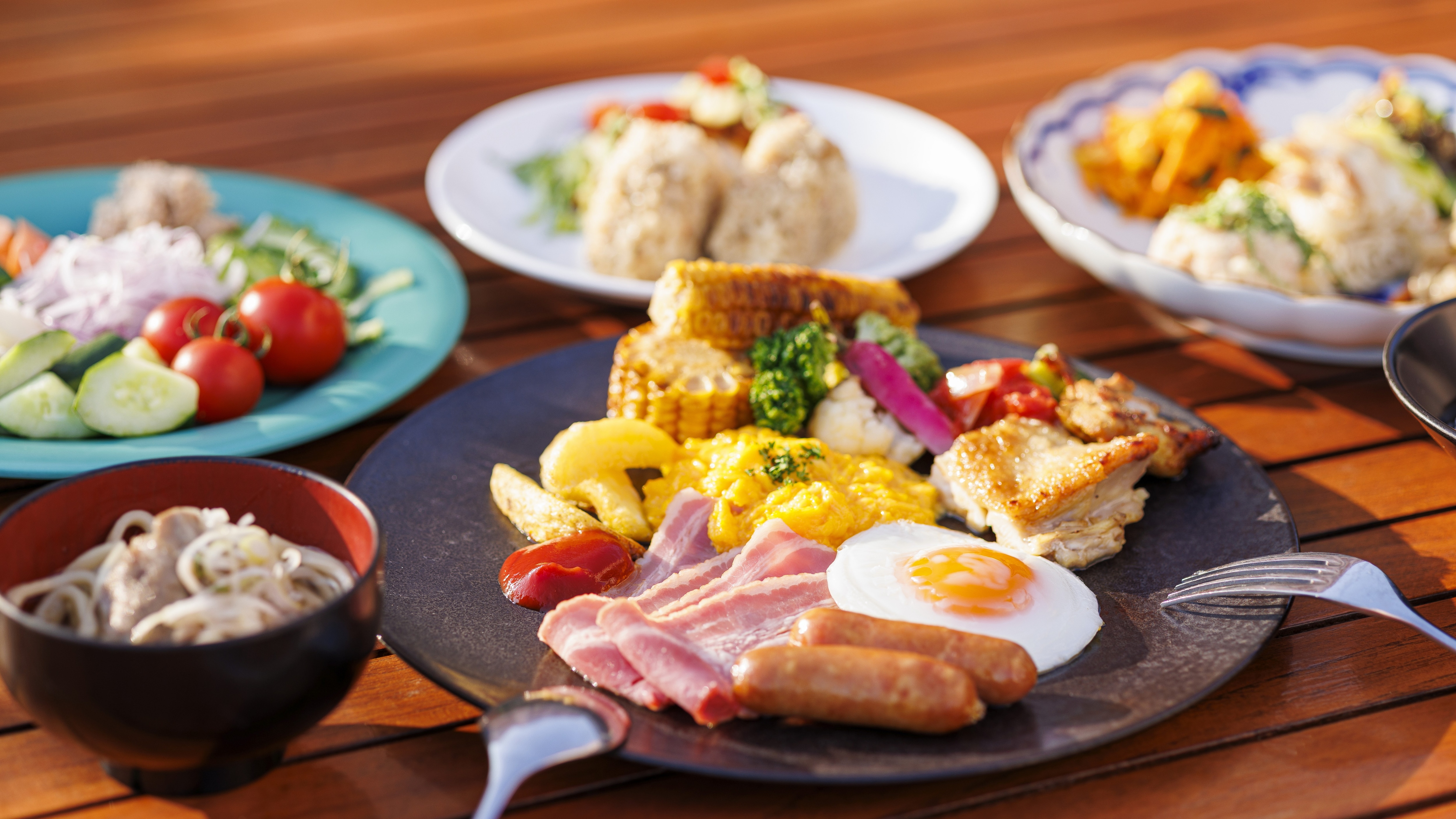 [Breakfast] Enjoy a luxurious morning that will satisfy both your heart and your stomach.