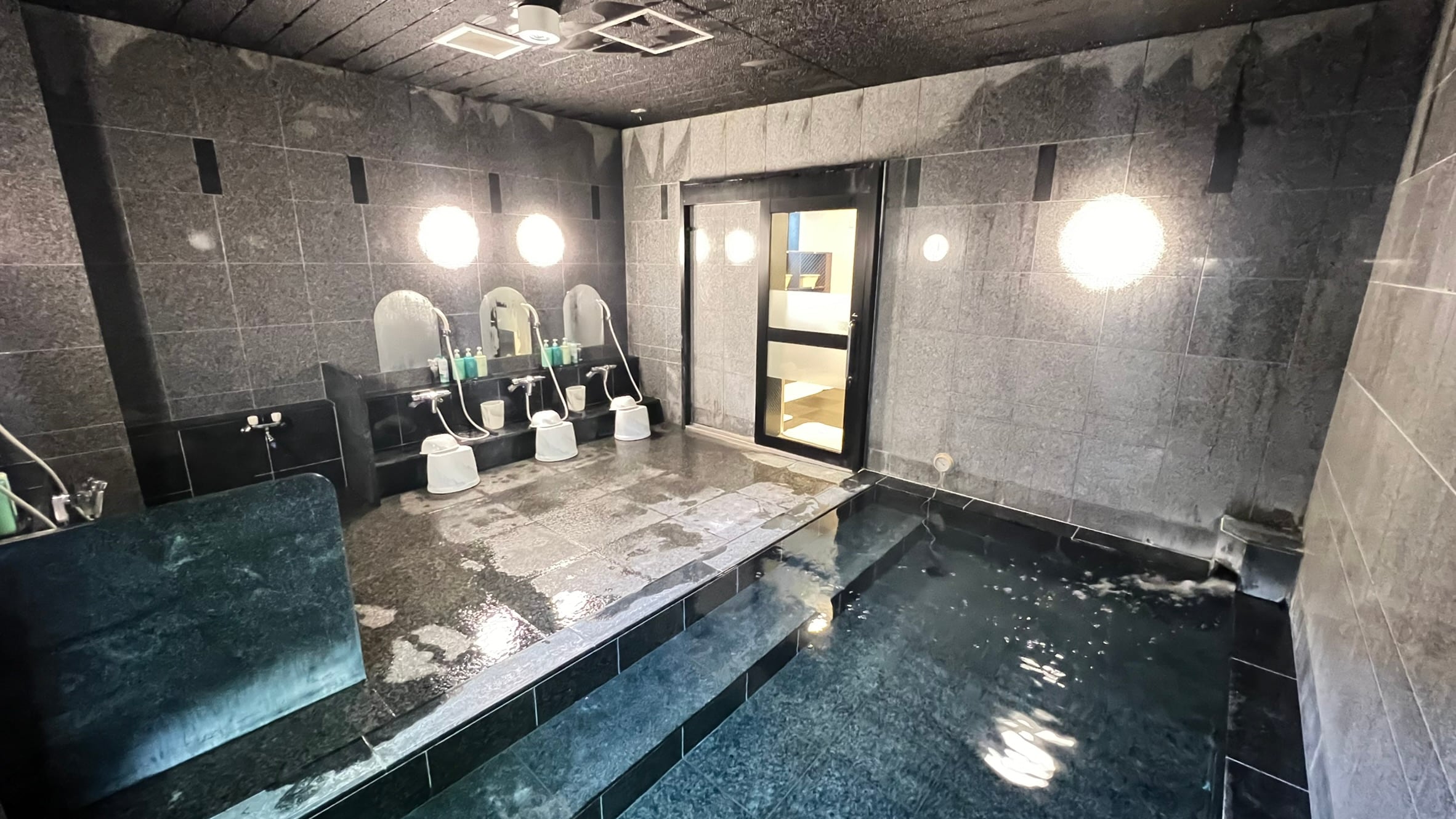 ◆男女大浴場① 照片為男浴場。