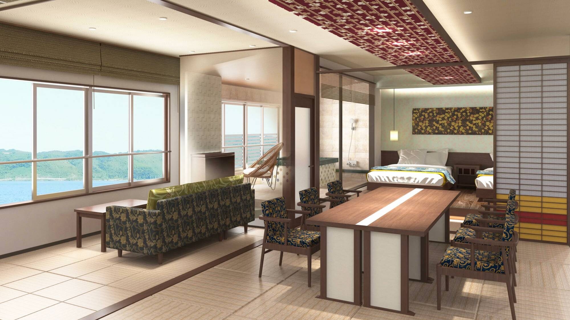 ★Opening in 2022 - Guest rooms with spectacular panoramic baths★