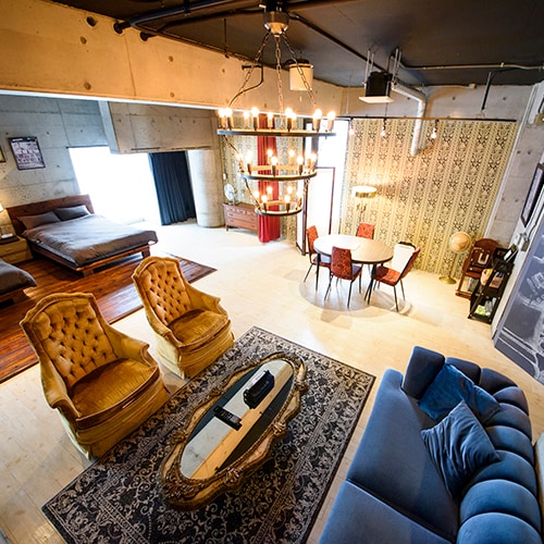 "Rockside" living room