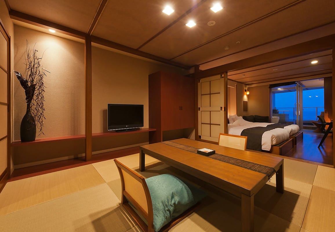Guest room D1 type with open-air bath (non-smoking indoors)