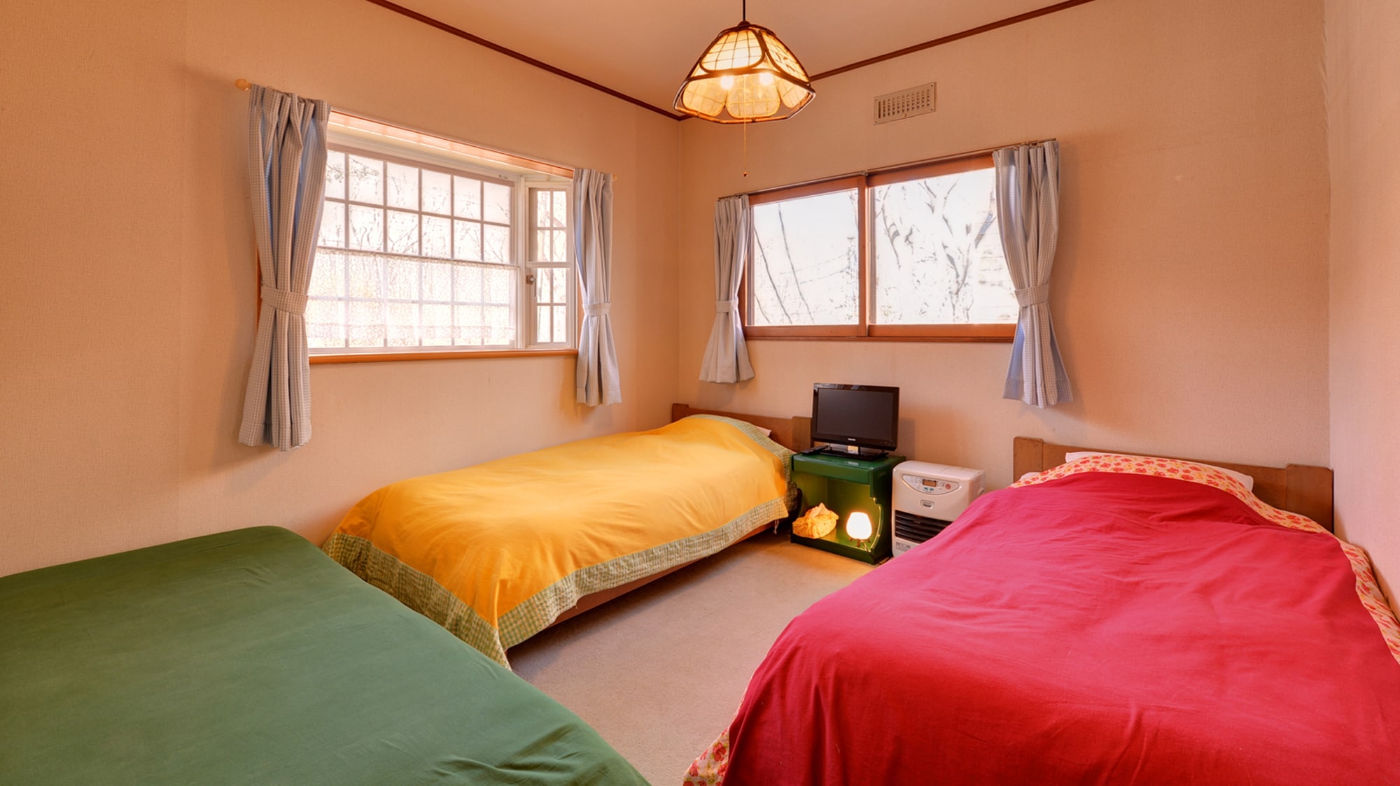 *Twin (example of guest room)/Wake up to the chirping of birds♪ Here you can experience things you can't experience in the city.