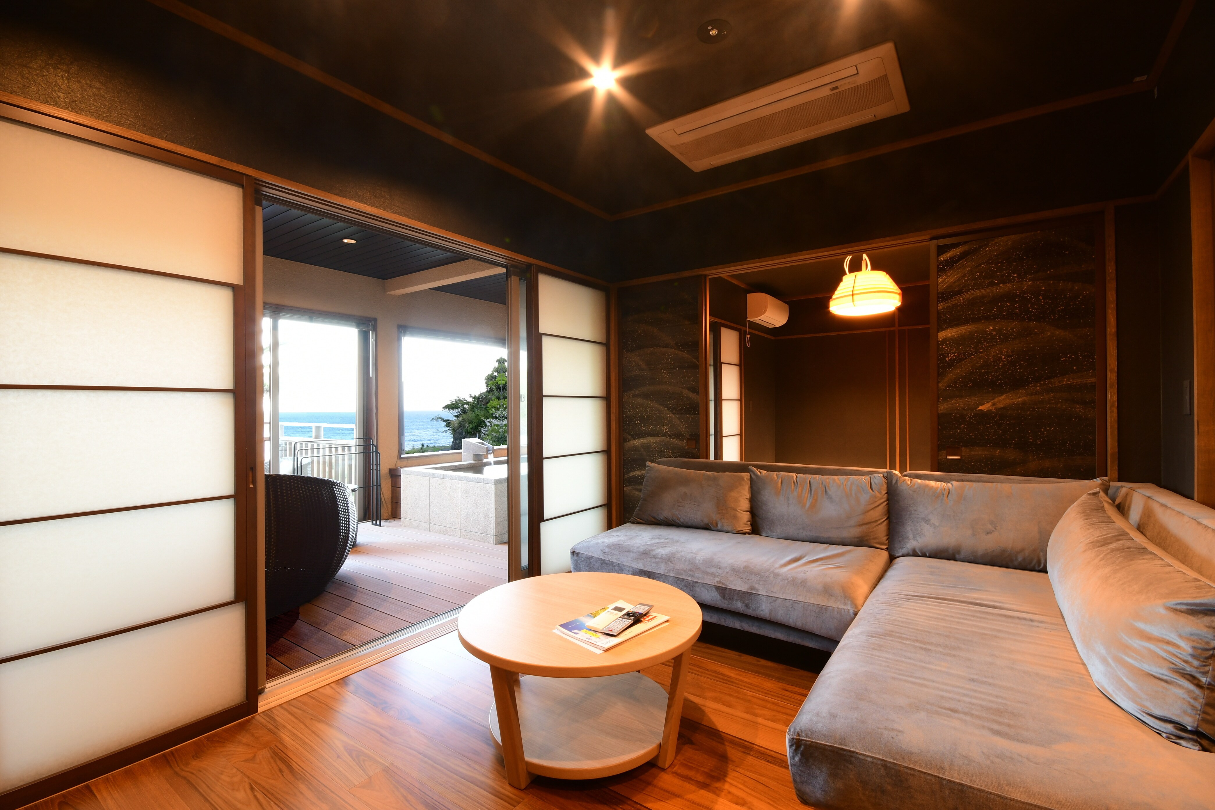 An example of a luxury suite
