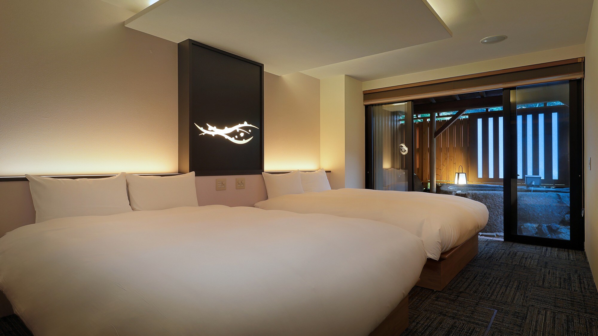 【樱花】日式西式客房，带露天浴池（鹤屋主楼）