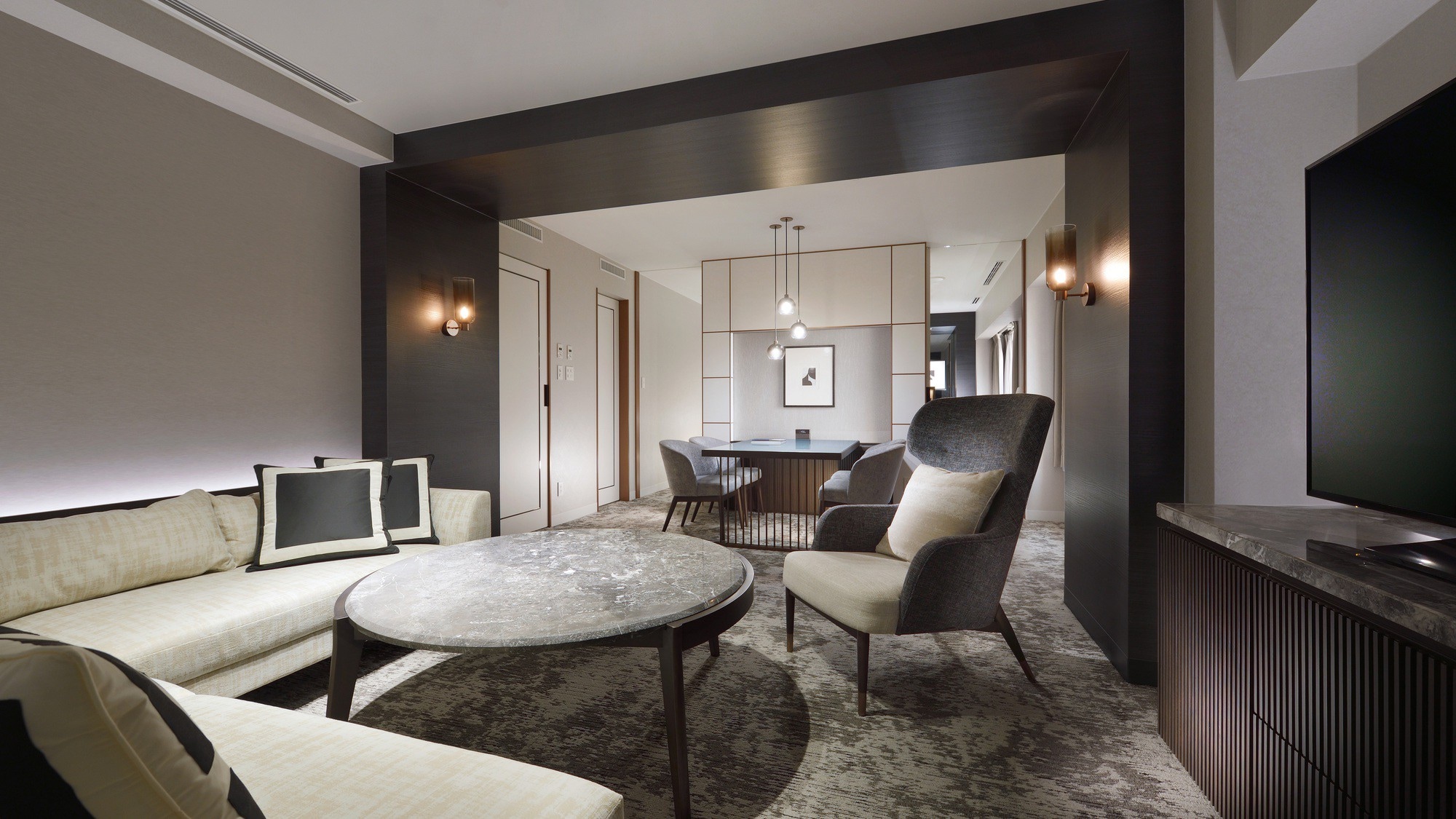 Espacio Suite (63 square meters) Living room