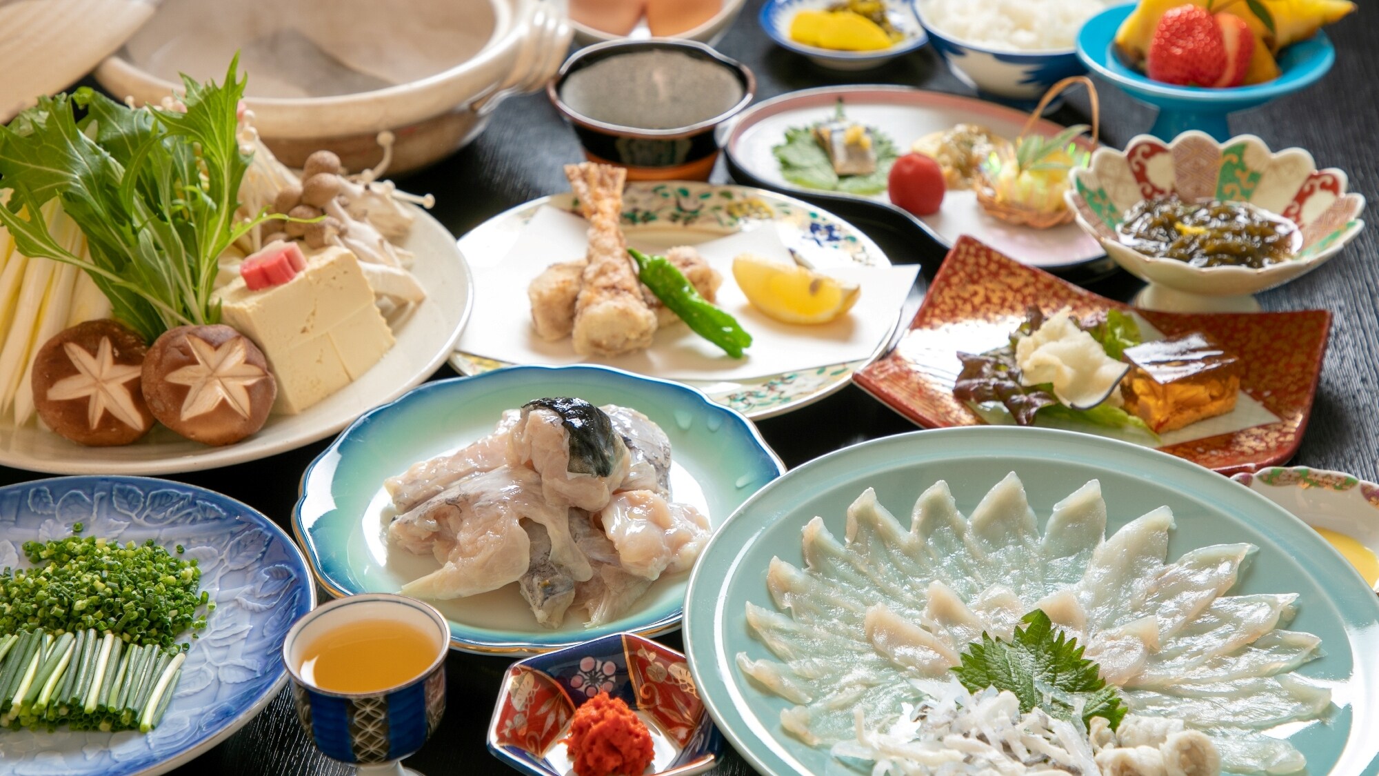 Thưởng thức các món ăn fugu hảo hạng với mức giá phải chăng ♪ "Fugu Kaiseki"
