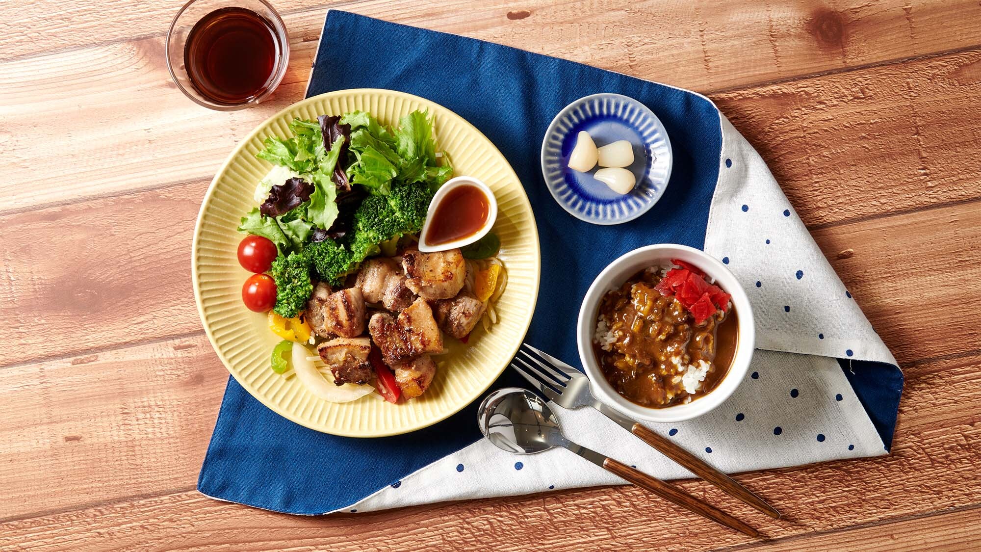 Breakfast menu (mainly meat dishes)