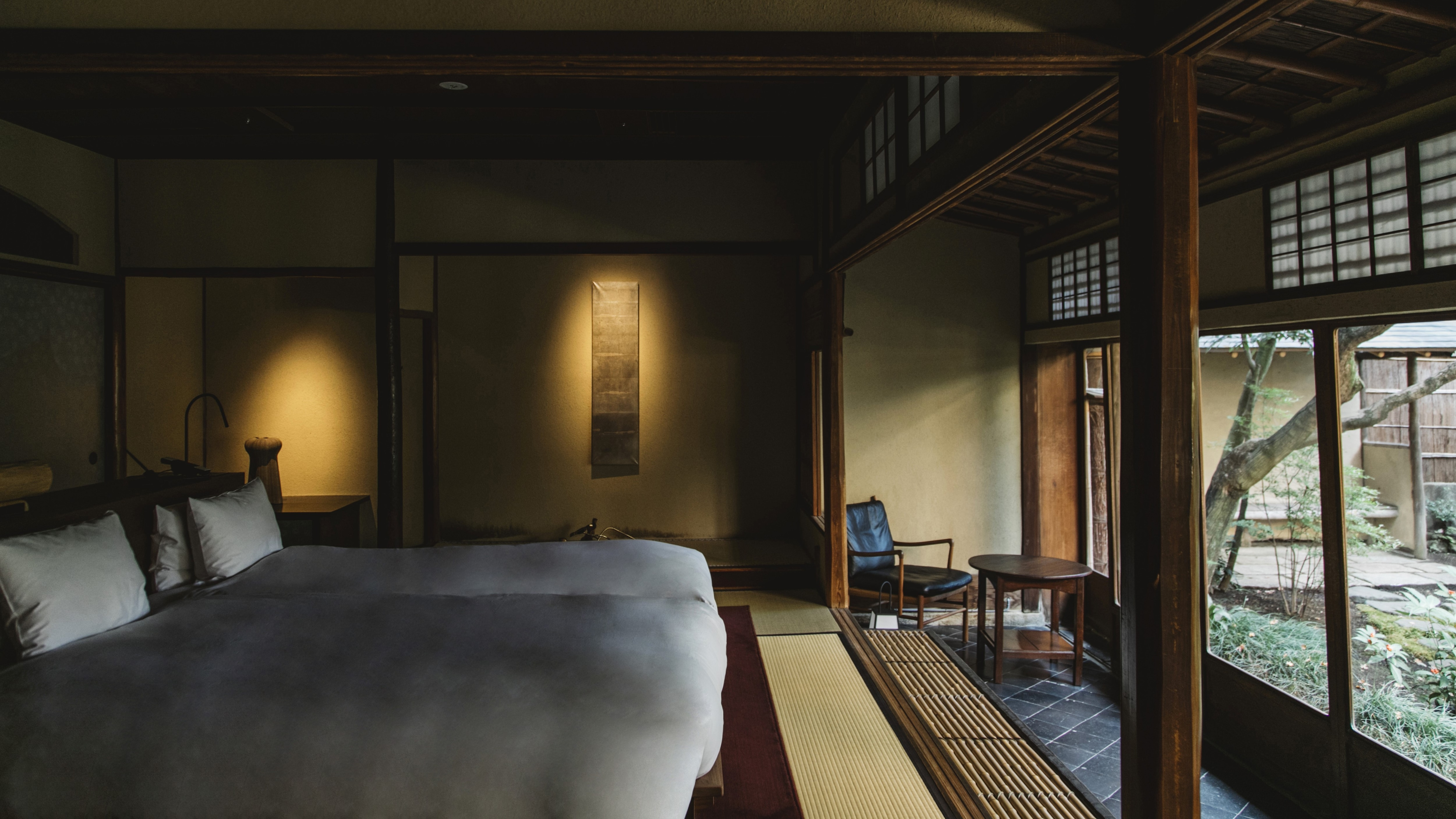 อาคารหลัก 103: ห้องดีลักซ์ฮอลลีวูดเตียงแฝดพร้อมวิวสวน