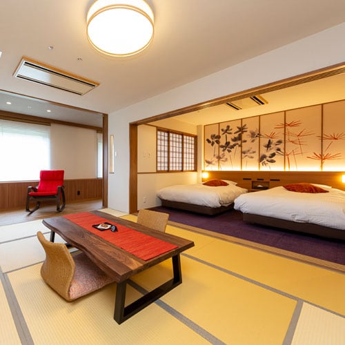 Newly established Canyon view Japanese and Western room
