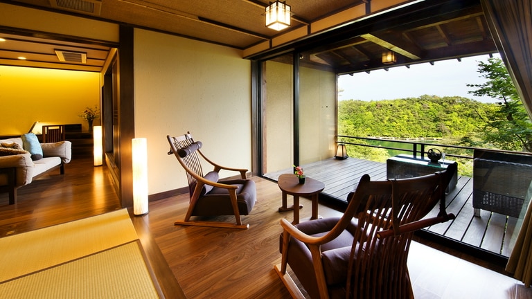 ■ 100raku suite Hyakuraku Suite-with open-air rendition-2 ■ (70㎡)