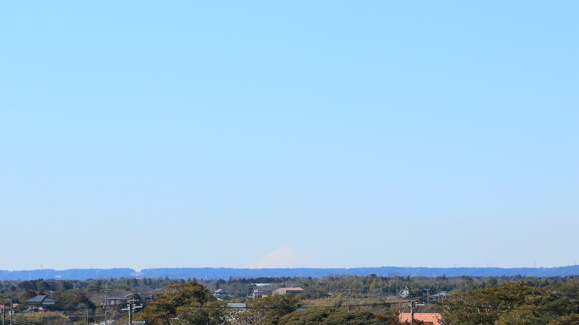 屋顶景观：如果天气好、空气清新，可以清楚地看到富士山。