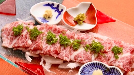 Horse sashimi: one example