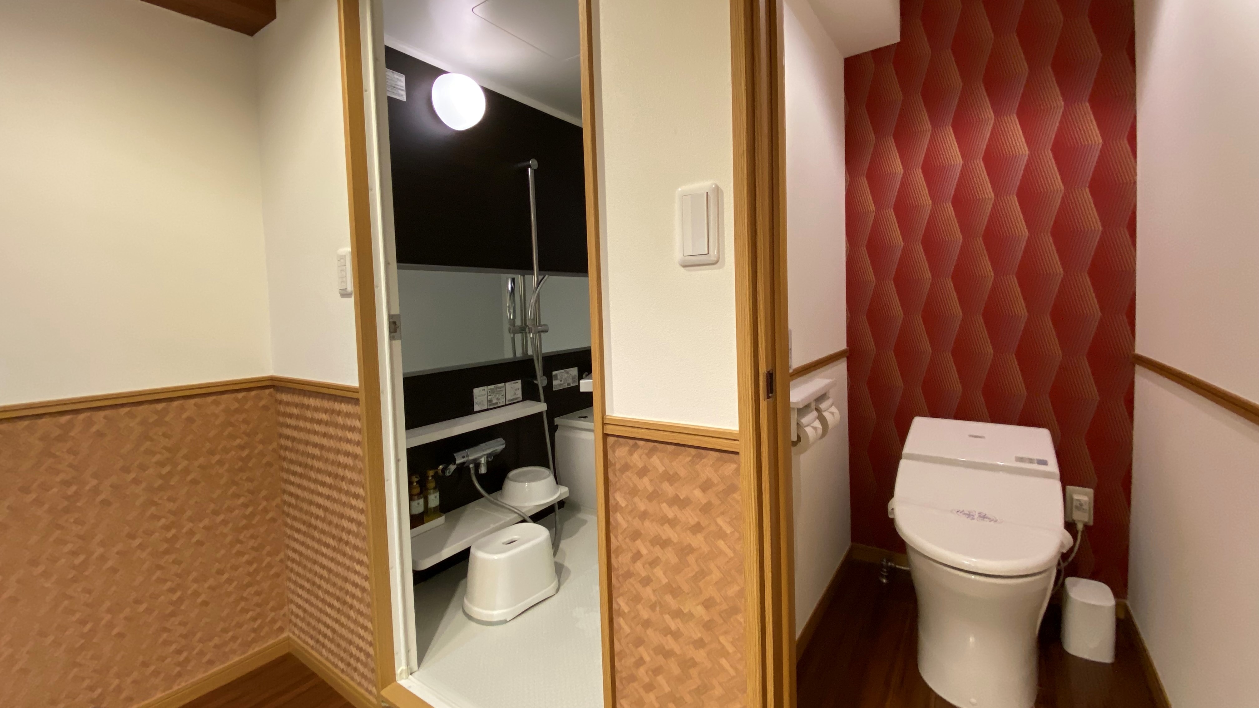 Deluxe single room with separate bath and toilet 2