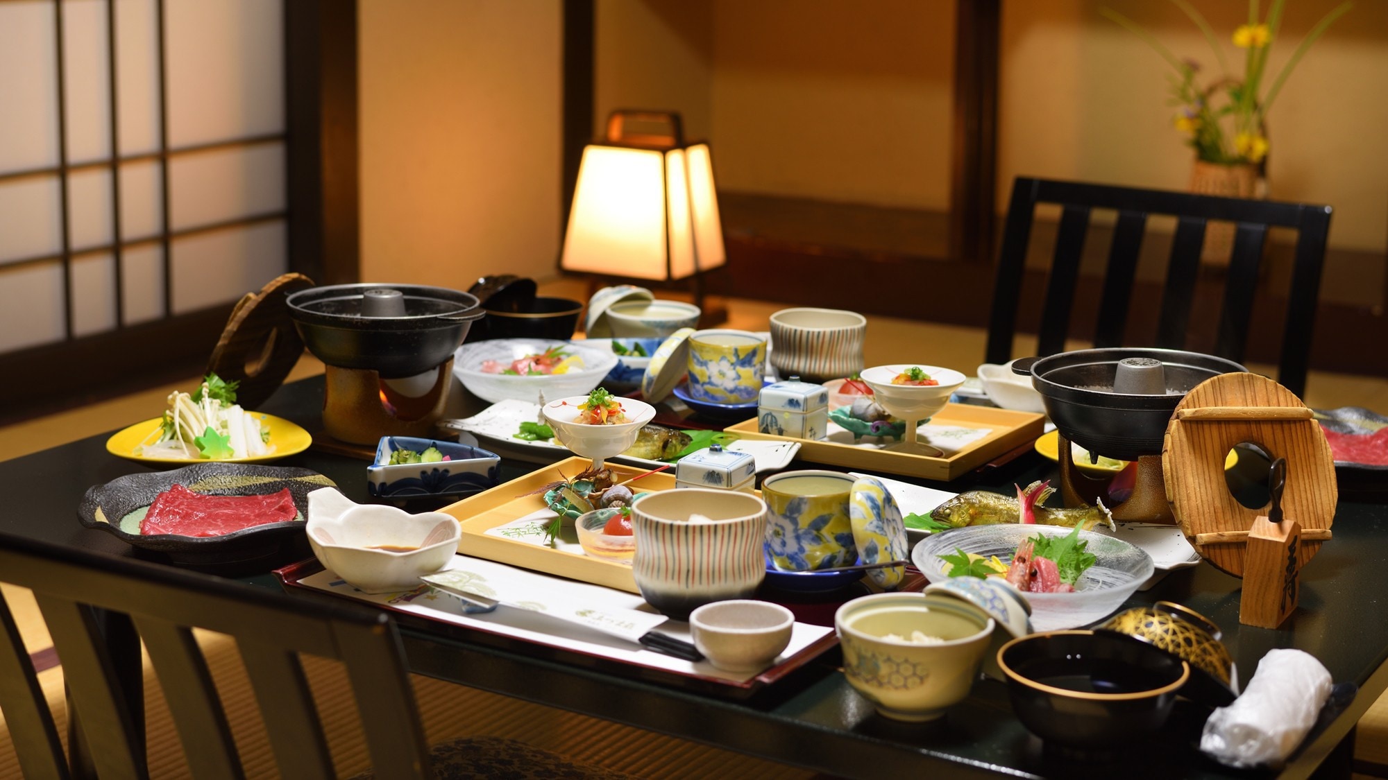 Please enjoy your dinner in a private room.