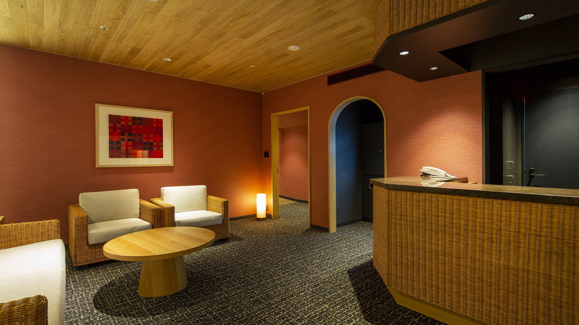 [Facilities in the building] "Trinite", a hot bath facility with a sauna