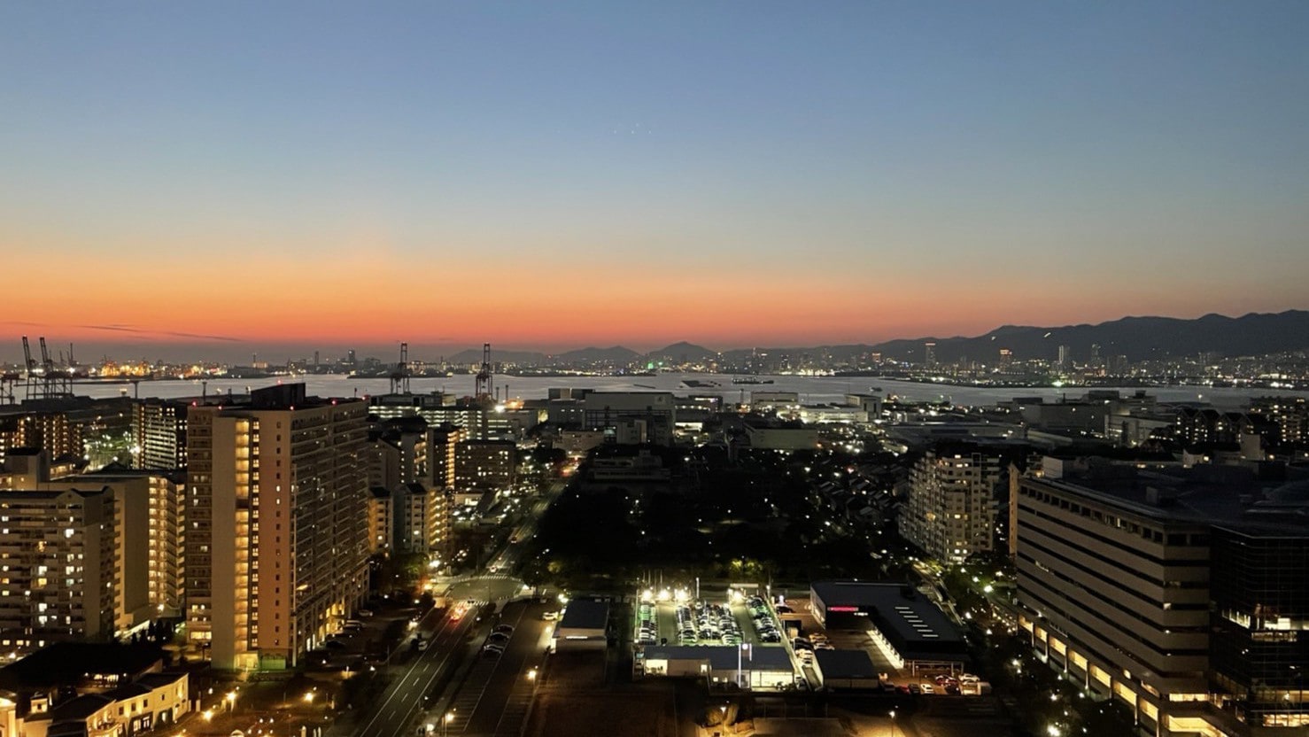 ■ View from the room (Kobe port side) (image)