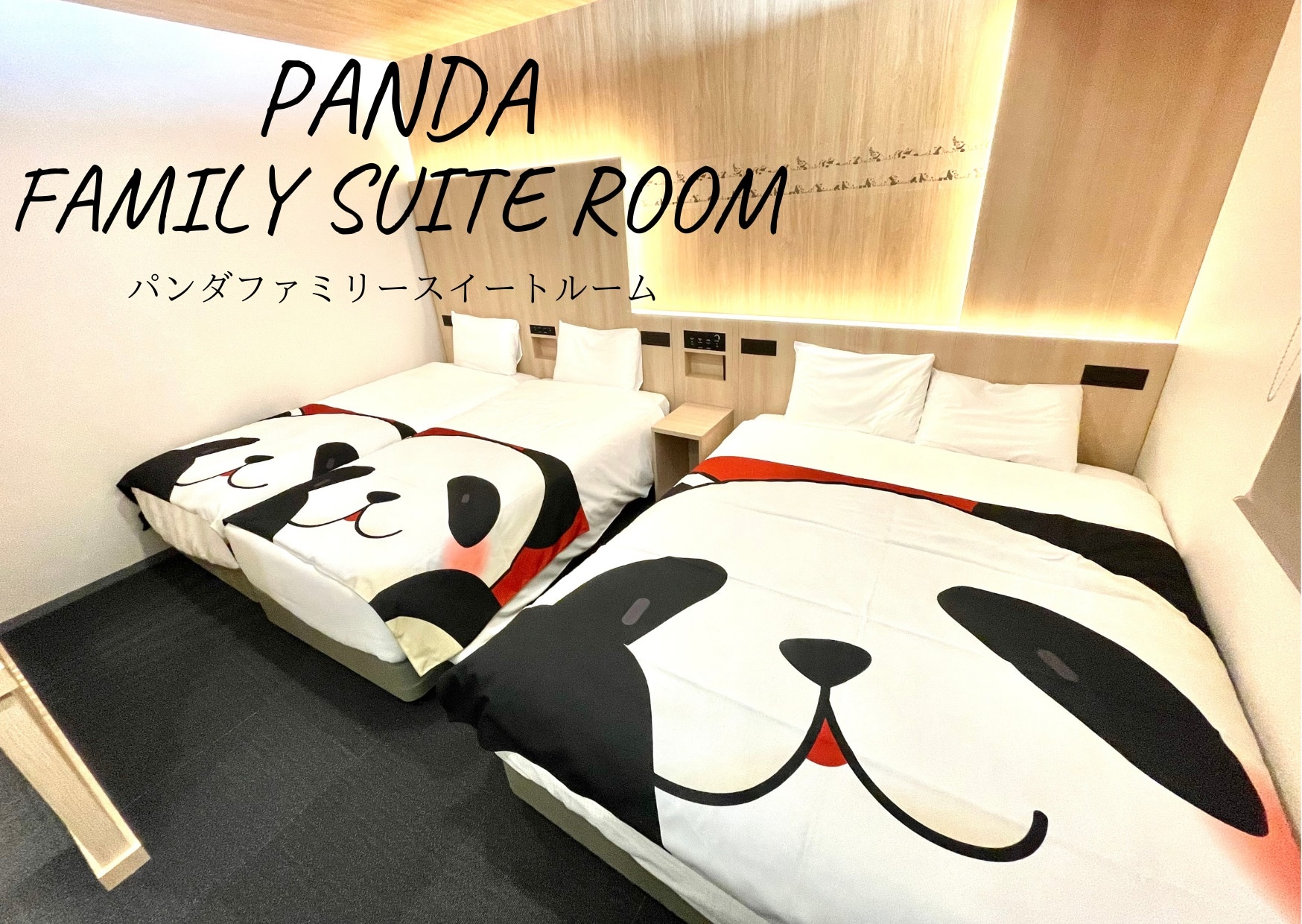 Panda Family Suite Room