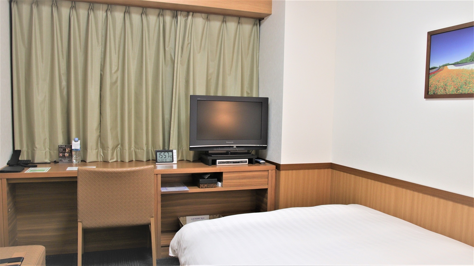 ◆ Double room [No smoking] (Bed size 140 & times; 200cm) 16.0 ~ 16.4㎡